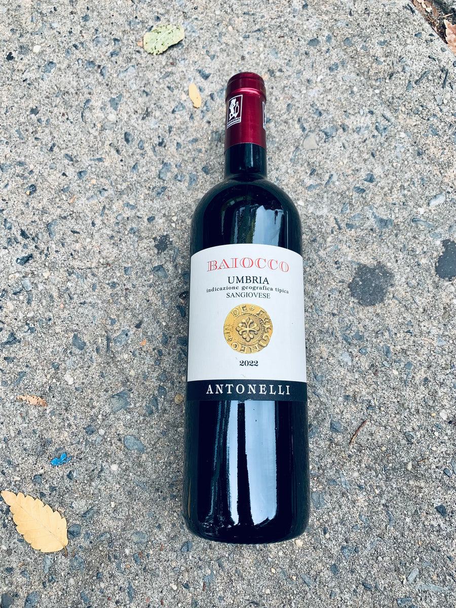 Antonelli Umbria Baiocco Rosso Sangiovese IGT 750ML 2022 (14 ABV