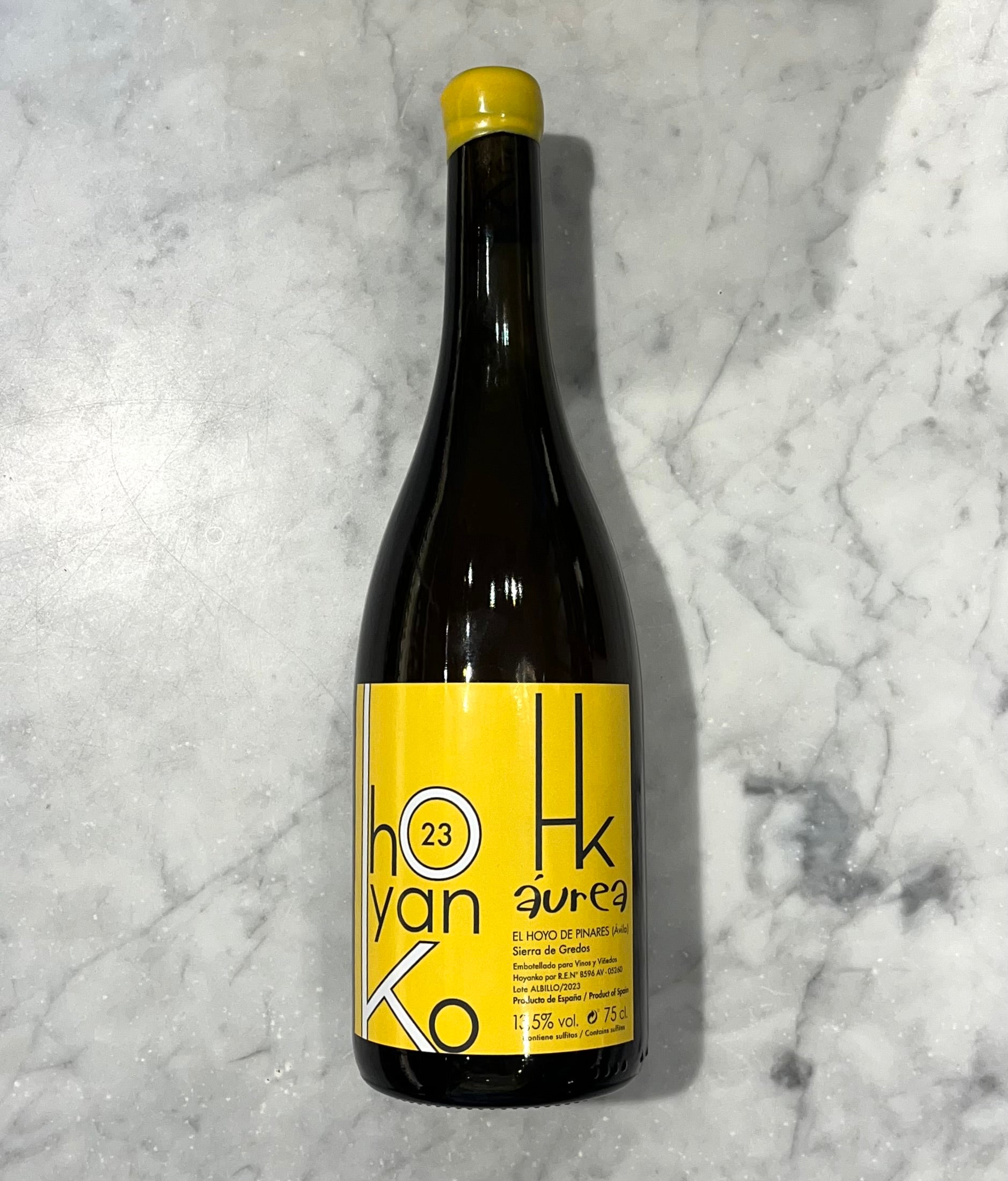 Hoyanko Sierra de Gredos Aurea Albillo Real 2023 750ml (13.5% abv)