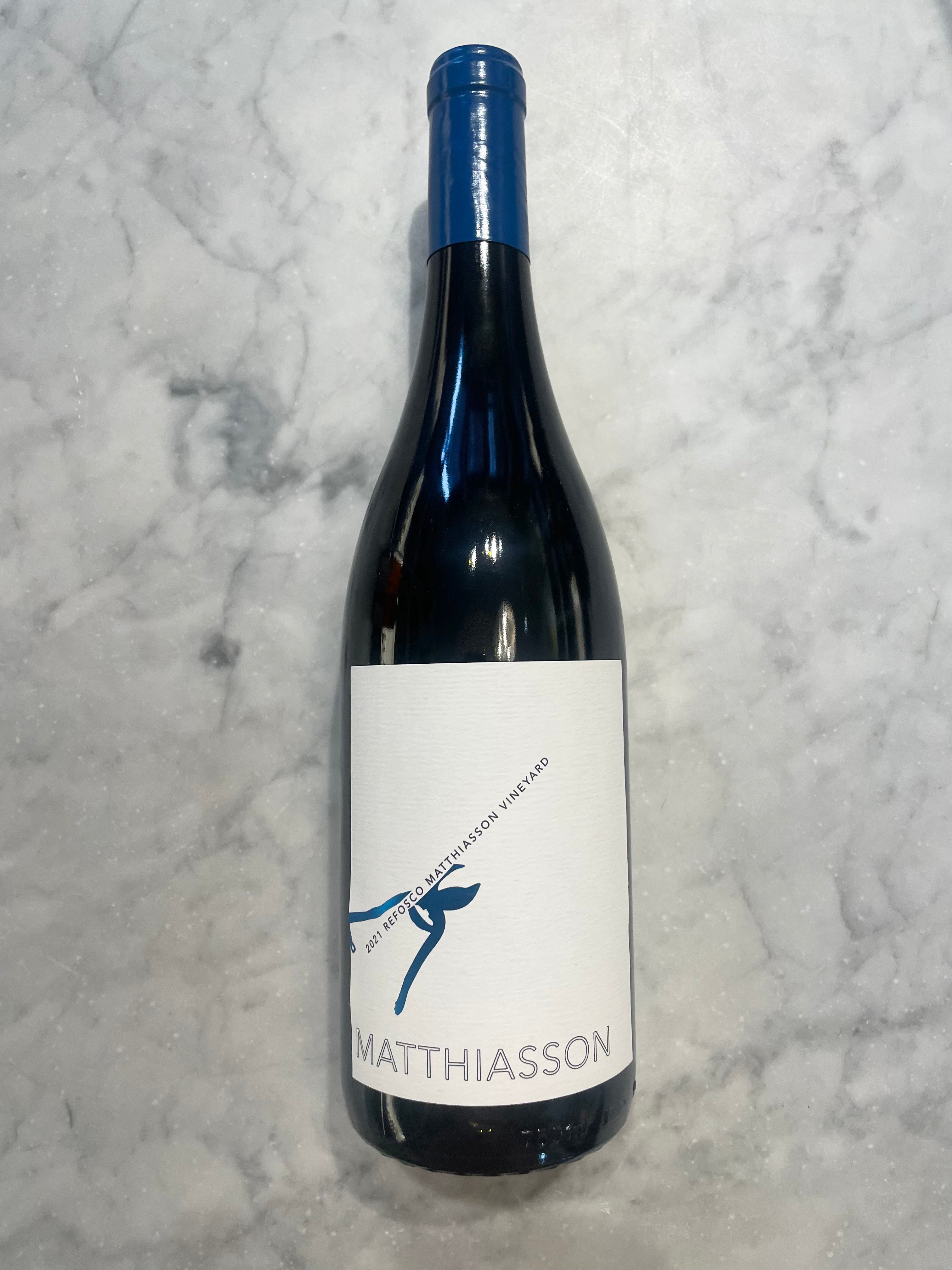 Matthiasson, Refosco Napa Valley 2021 750ml (12% abv)