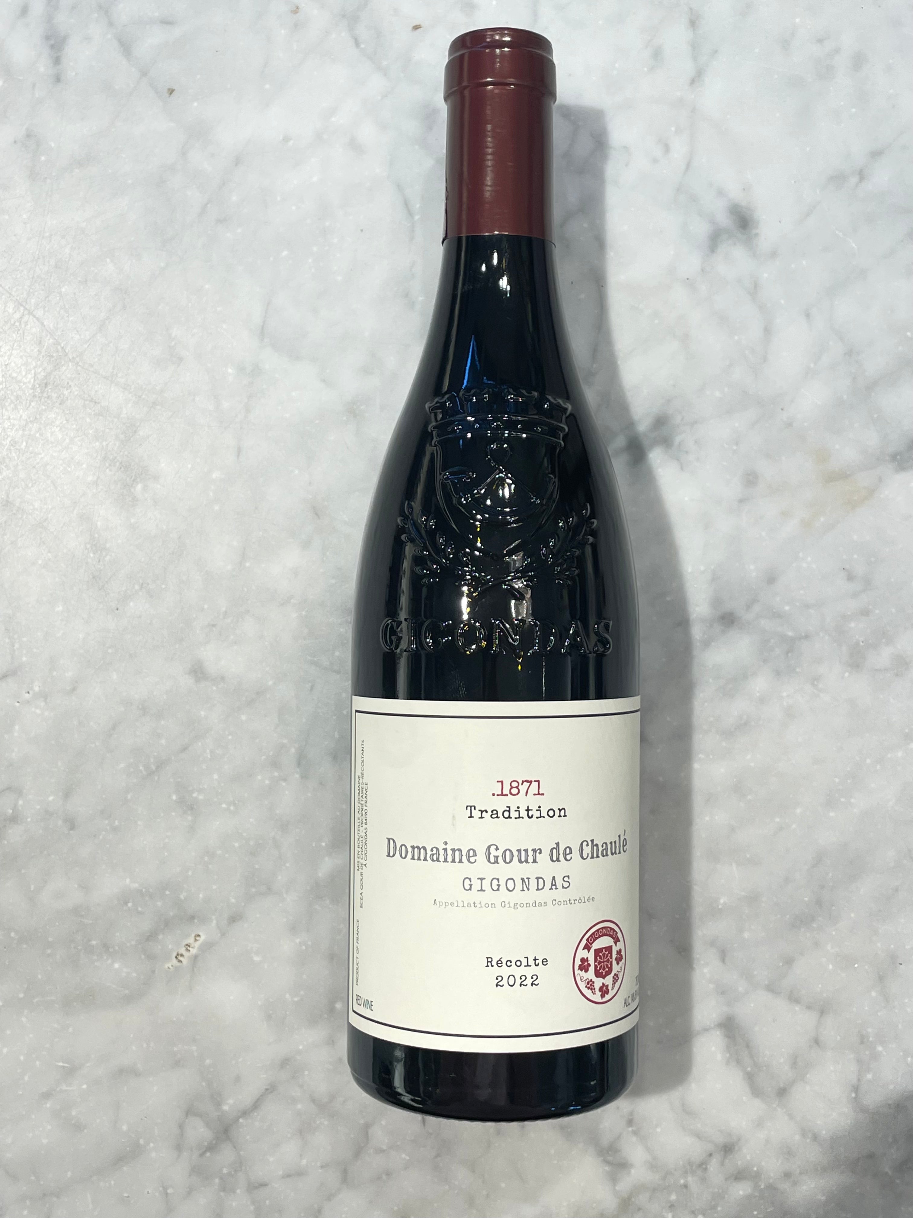 Gour de Chaule, Gigondas Cuvee Tradition 2022 750ml (14.0% ABV)