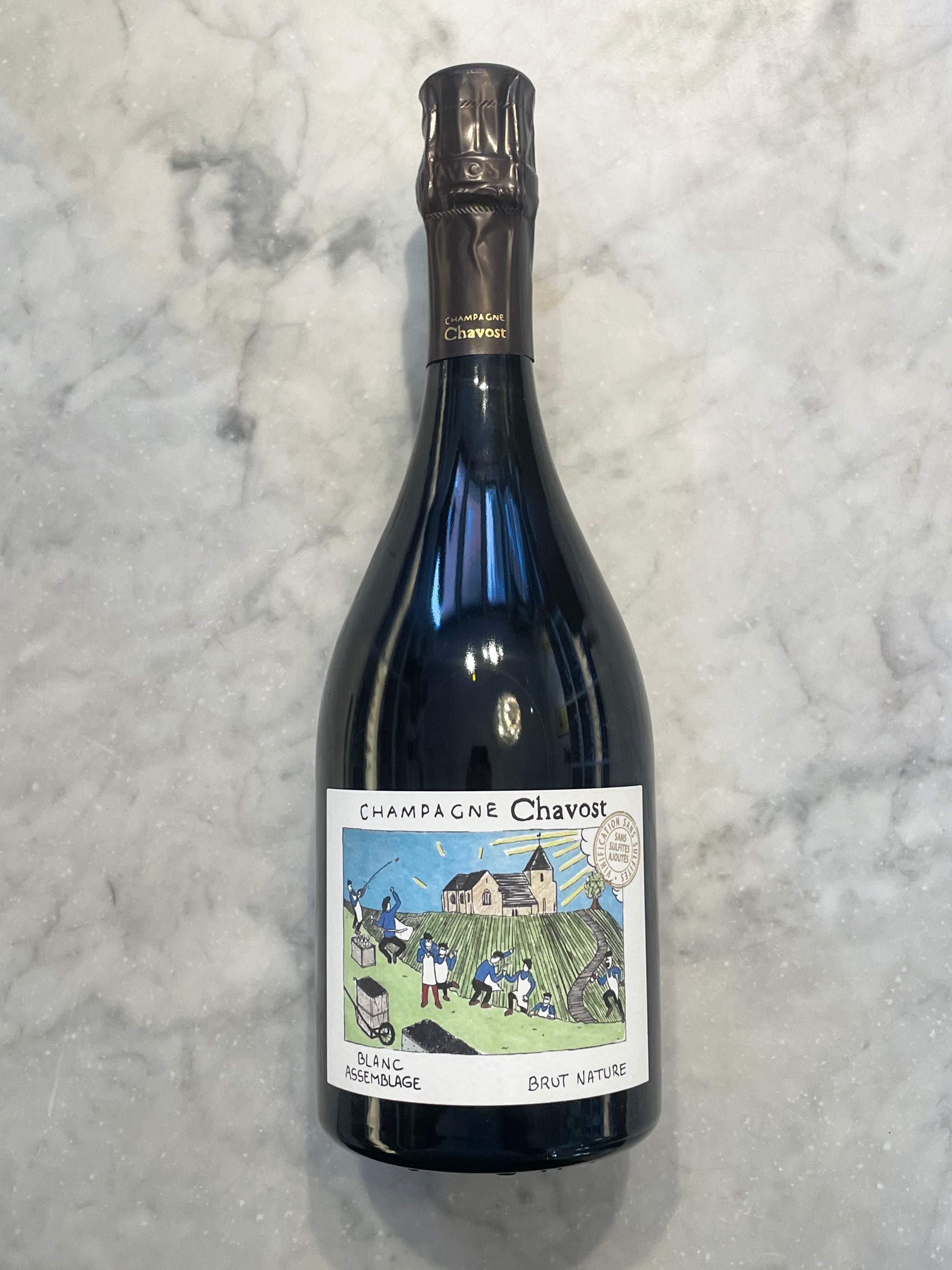 Chavost, Blanc d’Assemblage Brut Nature NV (2019) 750ml (12.85% ABV)