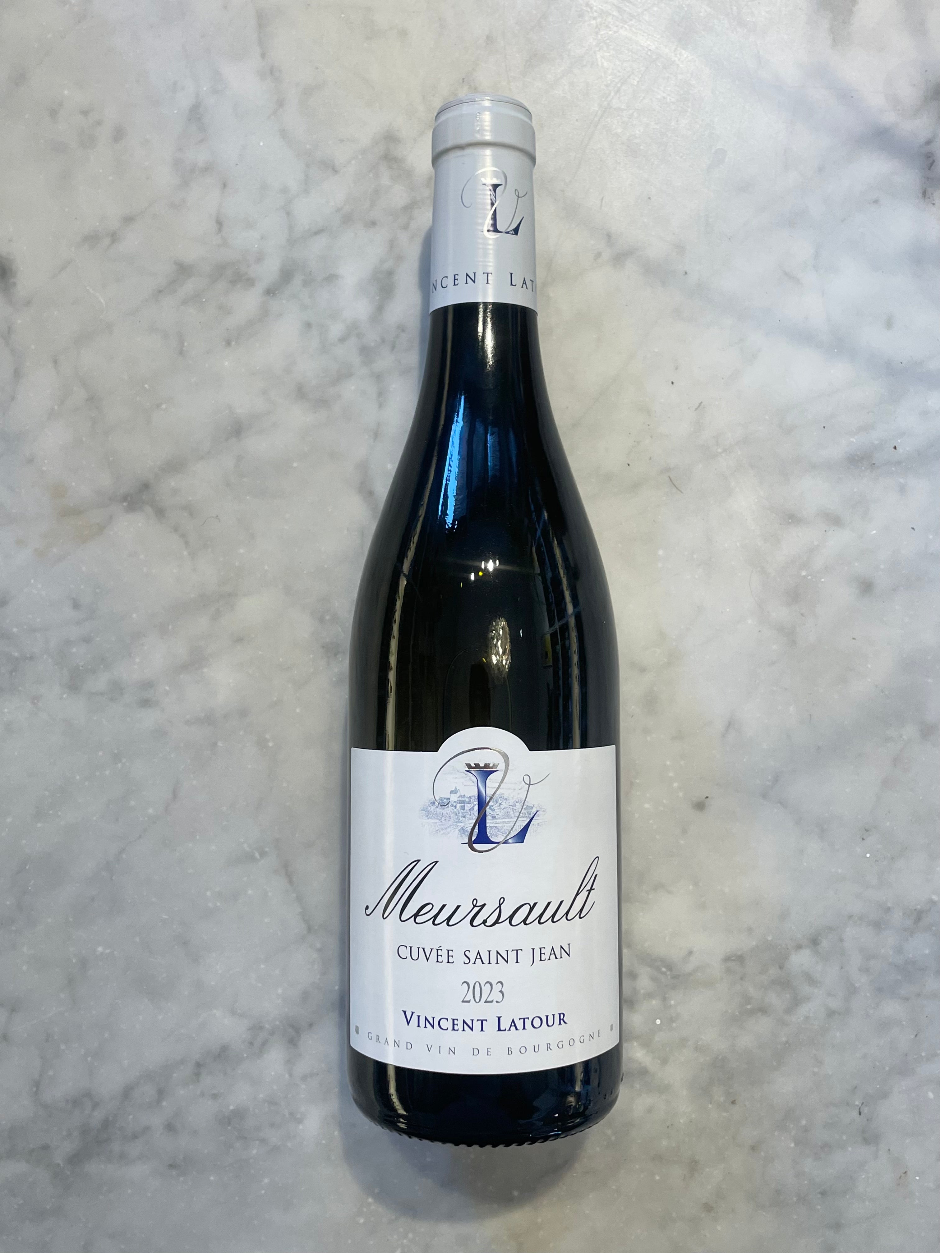 Vincent Latour, Meursault Cuvee Saint Jean 2023 750ml (13.0% ABV Vincent Latour, Meursault Cuvee Saint Jean 2023 750ml (13.0% ABV