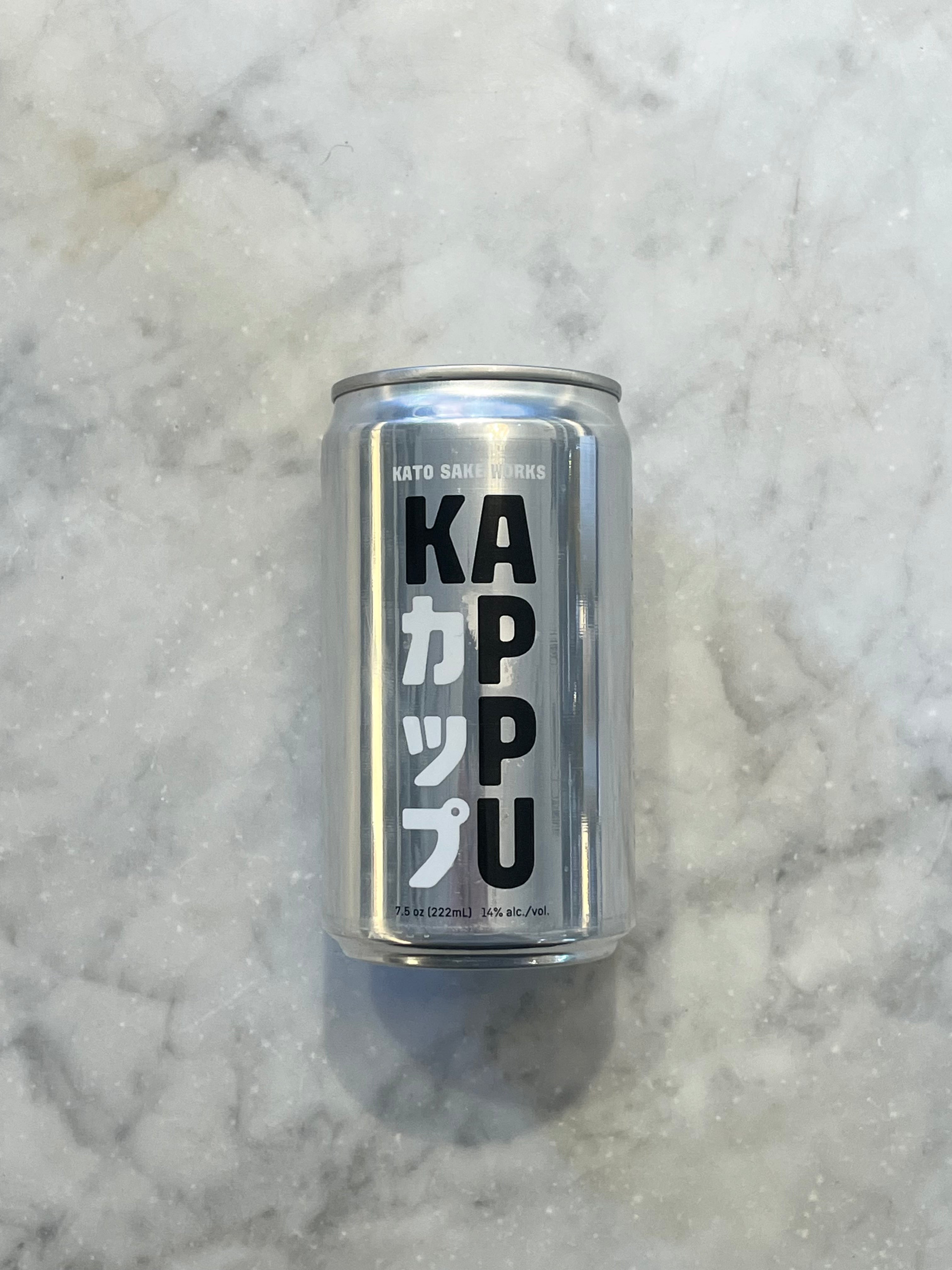 Kato Sake Works, Kappu Cans 222ml (14% abv)