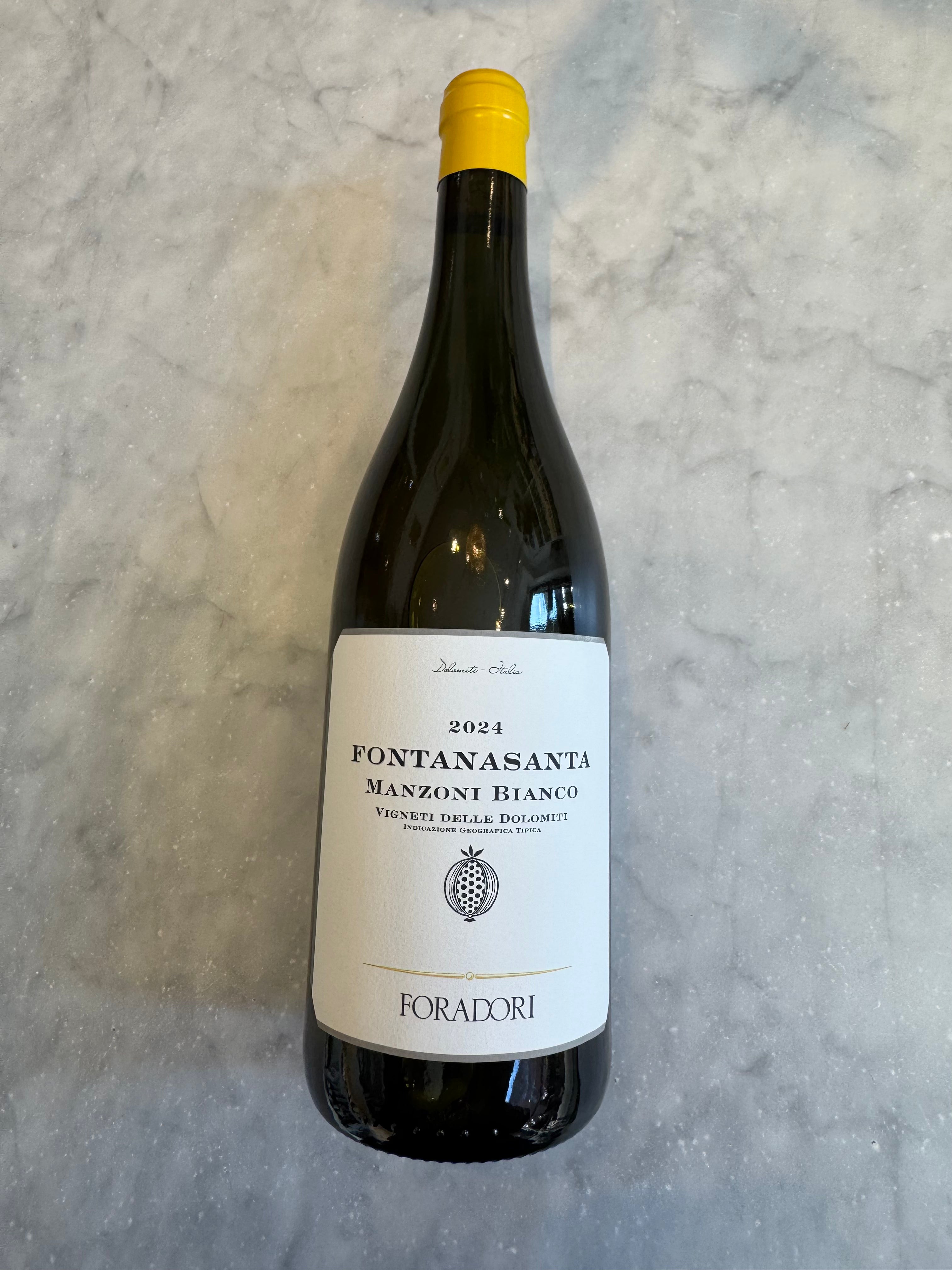 Foradori - Manzoni Bianco IGT Vigneti delle Dolomiti "Fontanasanta" 2024 750ml