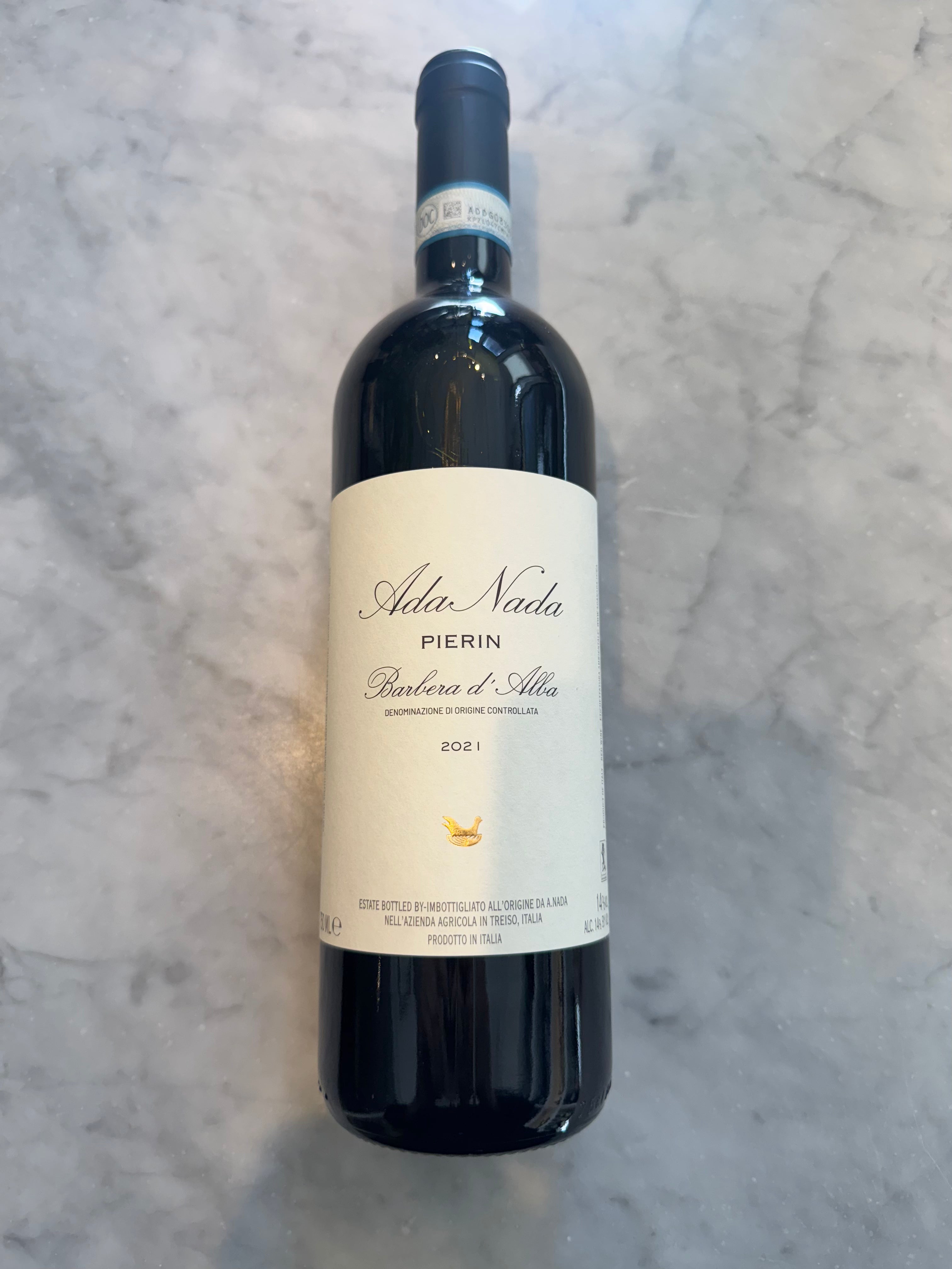 Ada Nada - Barbera d' Alba Pierin 2021 750ml