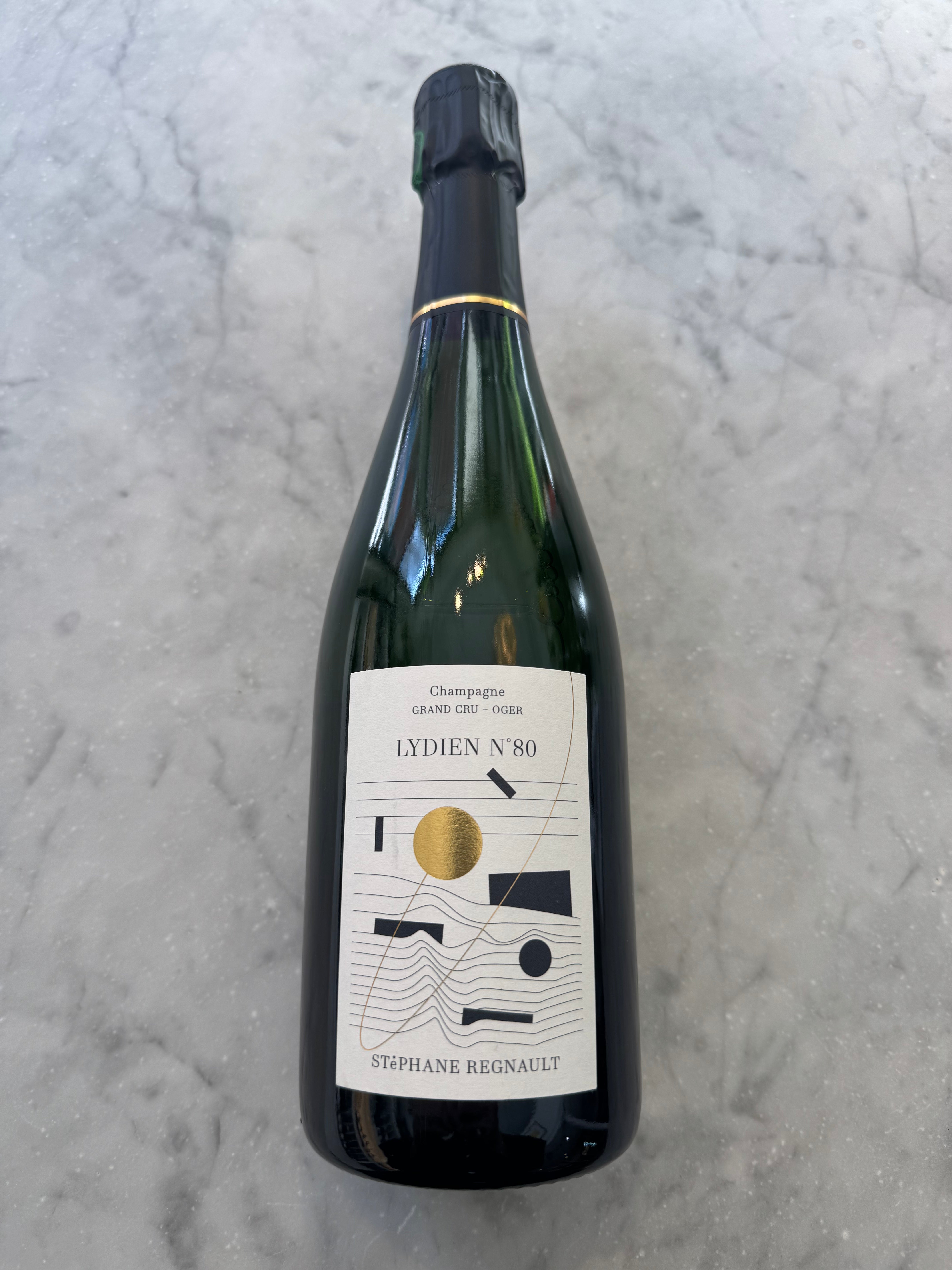 Stephane Regnault - Champagne 'Lydien' No. 80 Blanc de Blancs Grand Cru Extra Brut NV 750ml (12.5% ABV)
