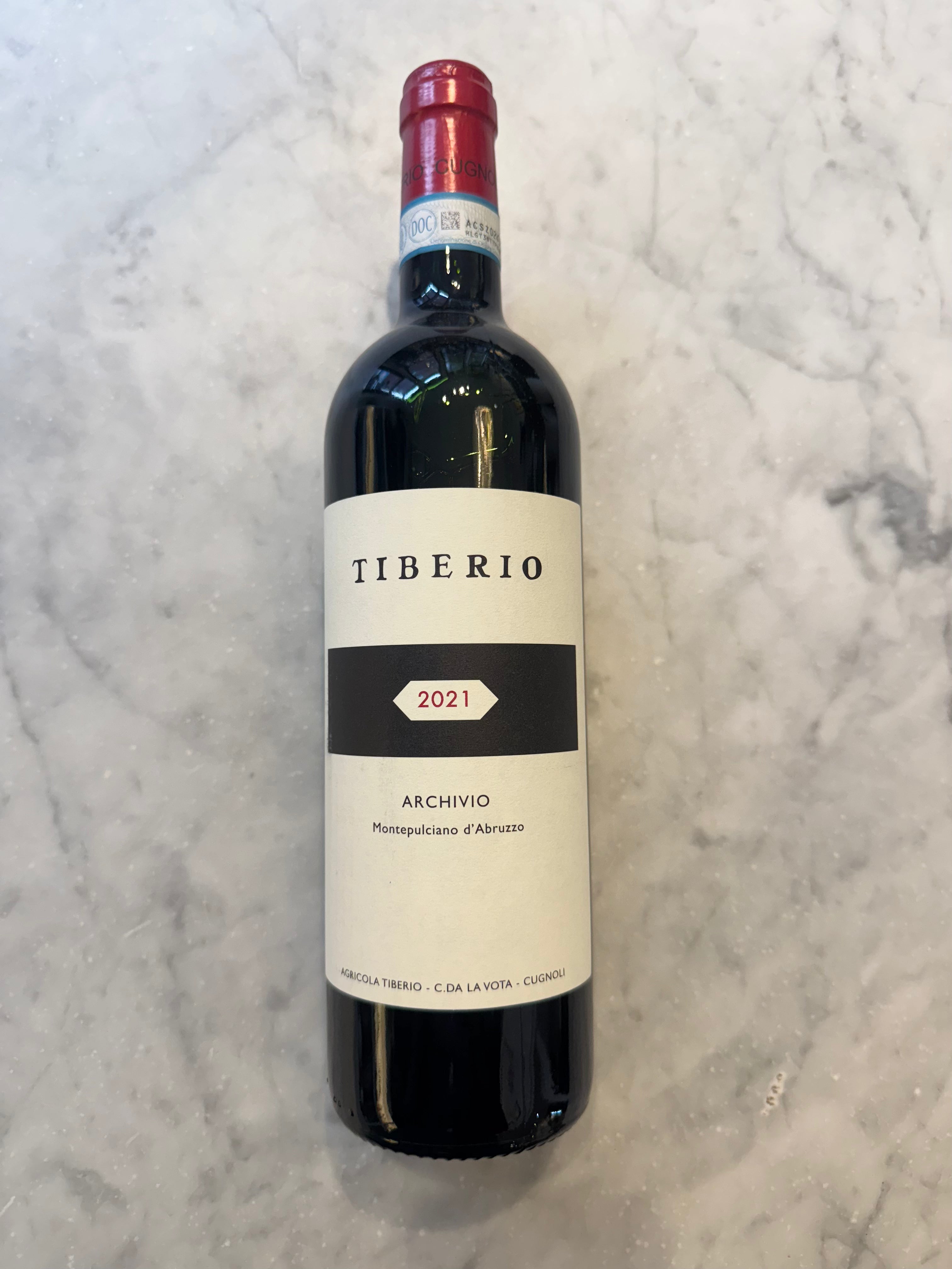 Tiberio - Montepulciano d' Abruzzo Archivio 2021 750ml