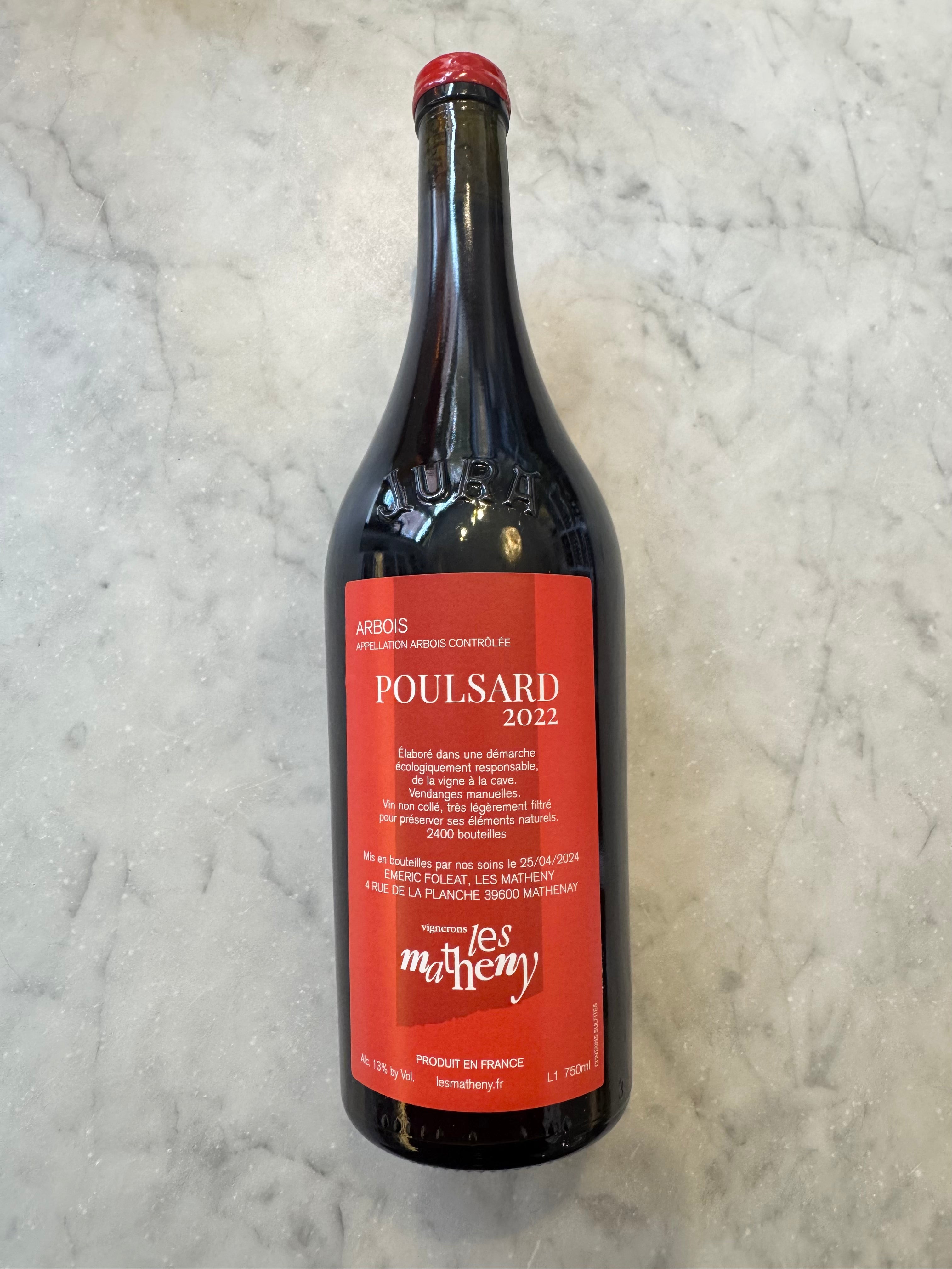 Les Matheny, Arbois Rouge Poulsard 2022 750ml