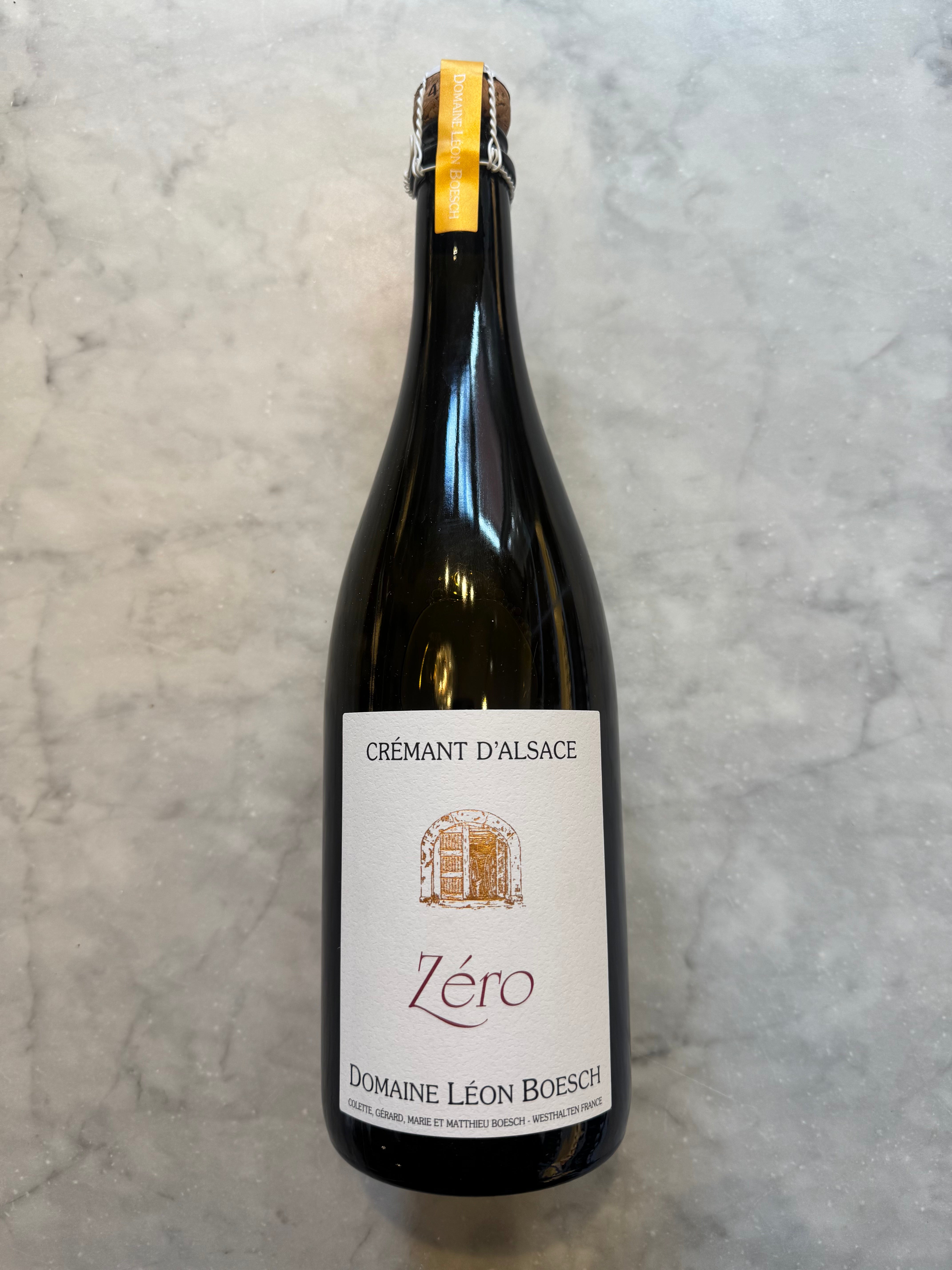 Leon Boesch, Cremant d'Alsace "Zero" Brut 2021 750ml (12.0% ABV)