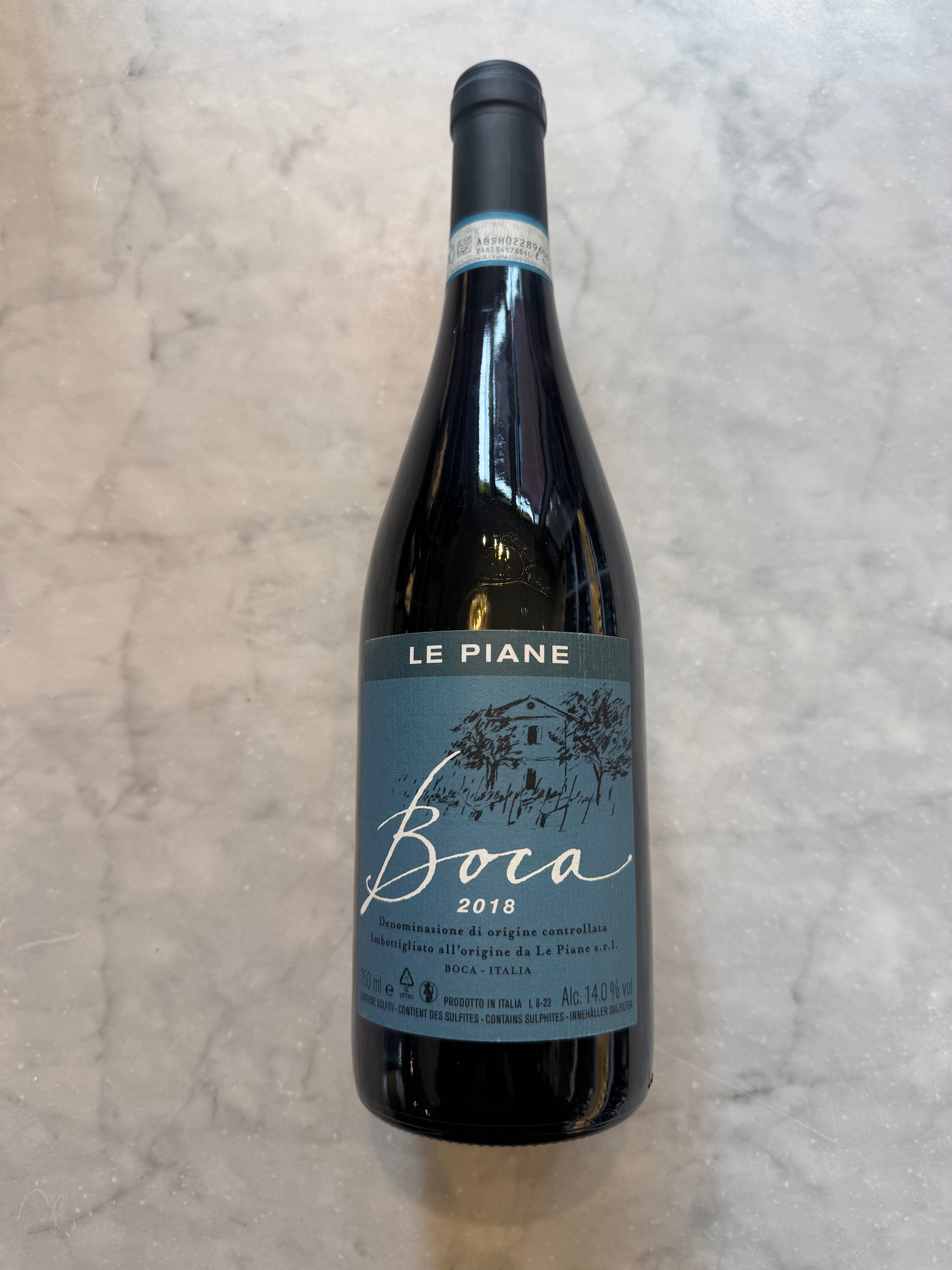 Le Piane, Boca 2018 750ml (14.0% ABV)