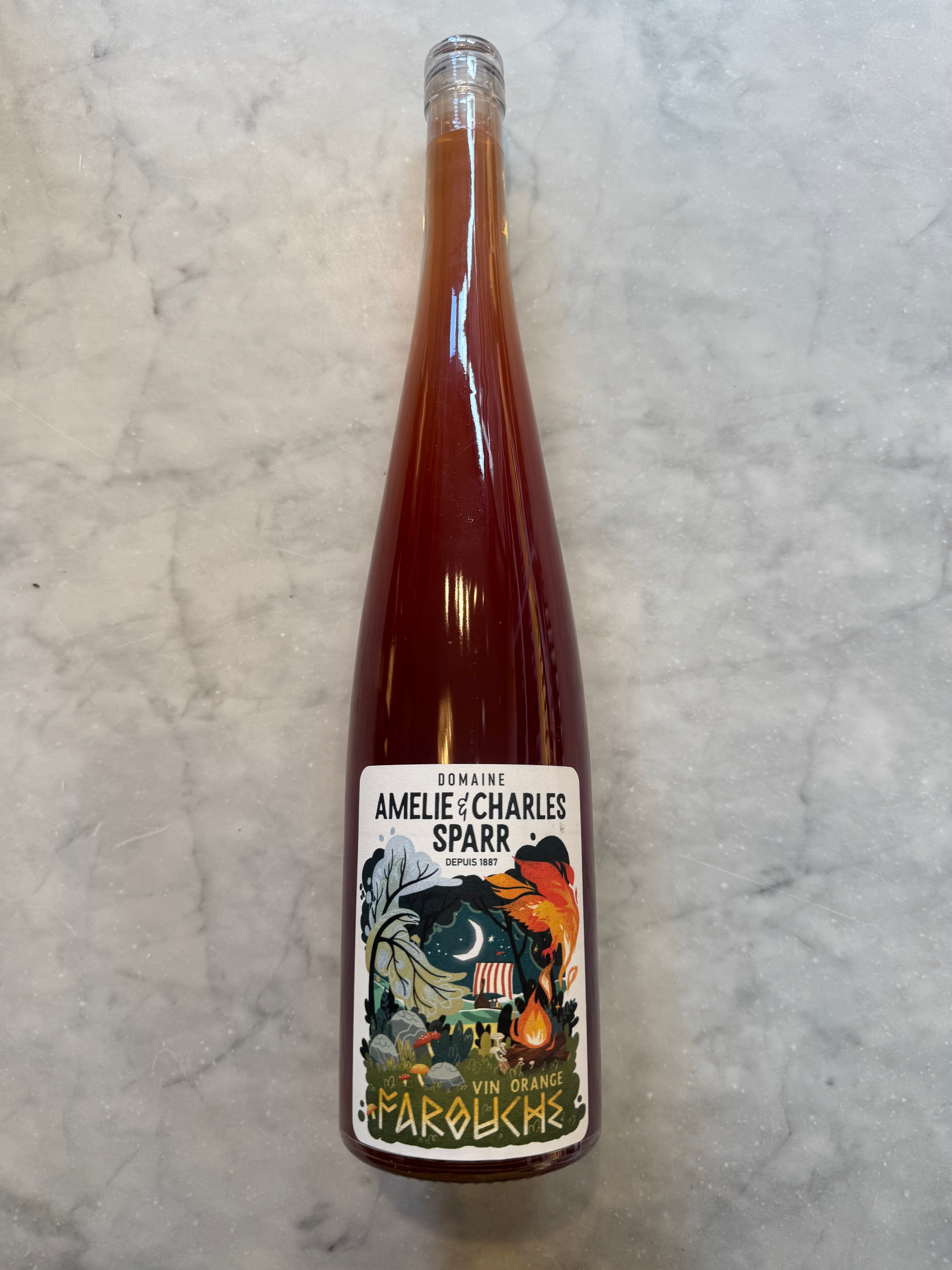 Amelie & Charles Sparr, "Farouche" Orange 2022 750ml (13.0% ABV)
