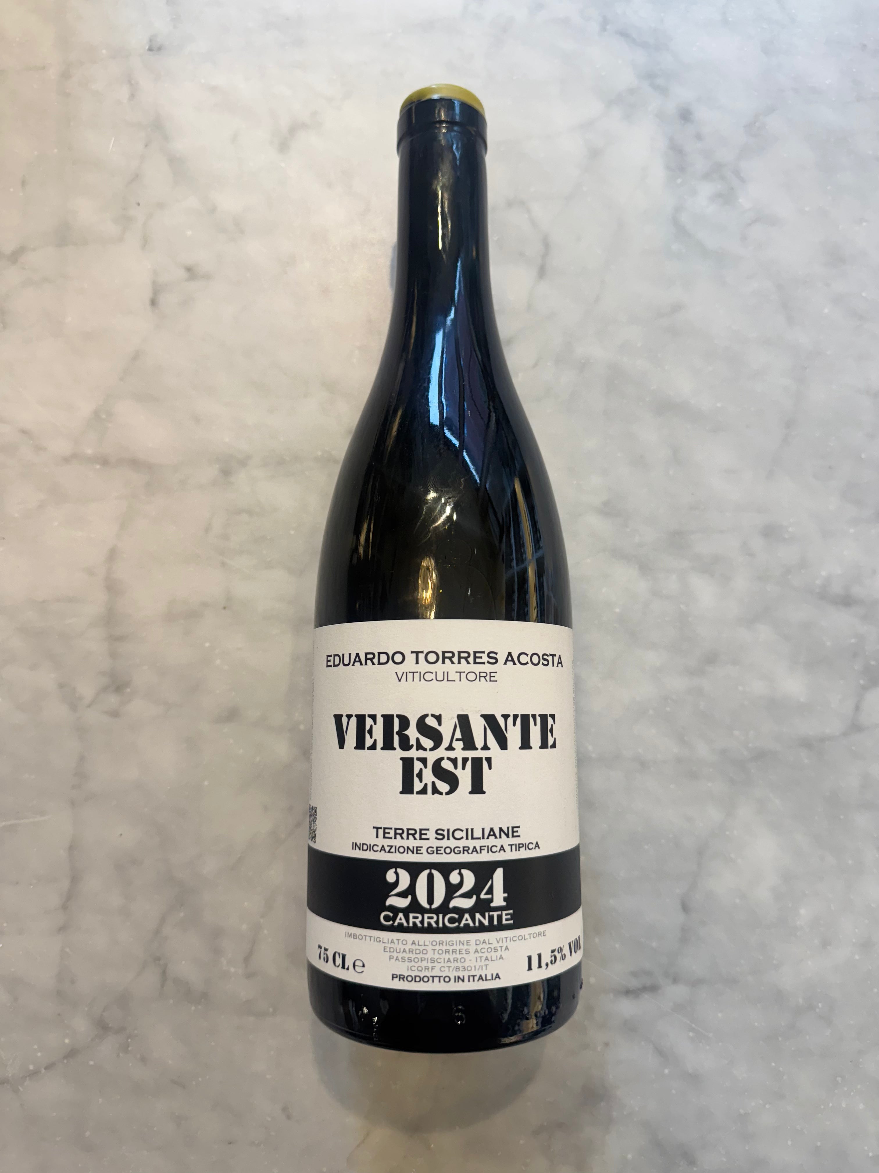 Eduardo Torres Acosta, IGT Terre Siciliane Bianco "Versante EST" 2024 750ml (11.5% ABV)