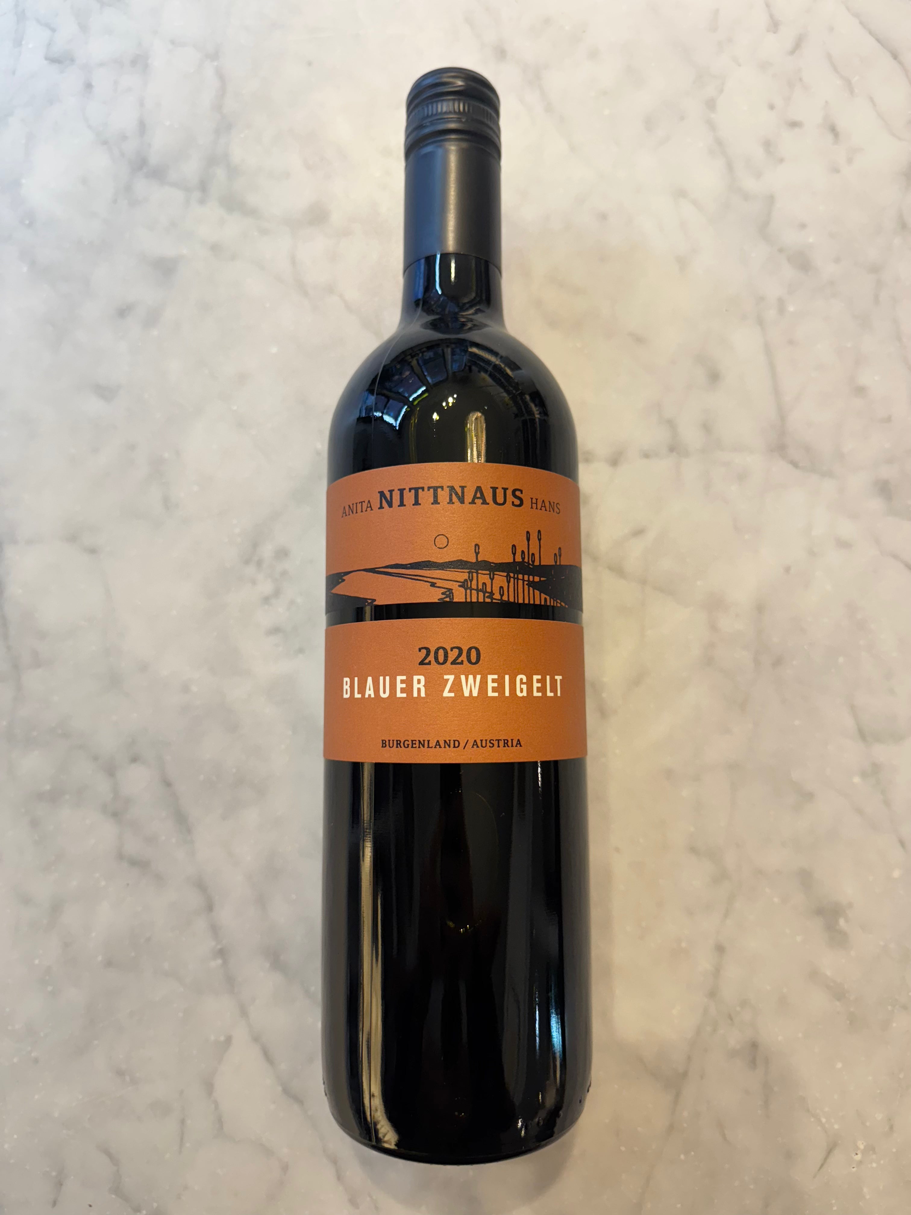 Anita & Hans Nittnaus Blauer Zweigelt 2021 750ml