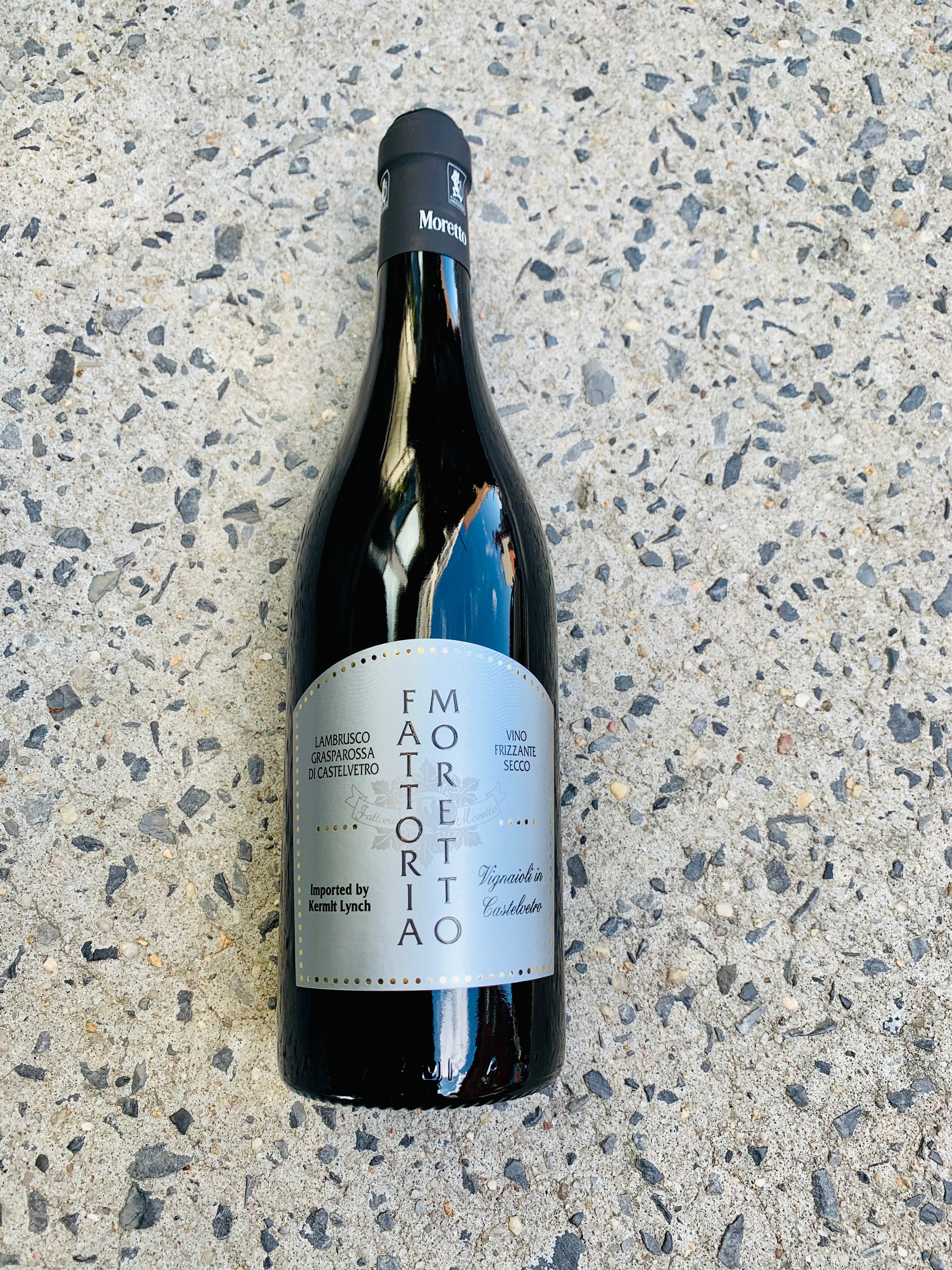 Fattoria Moretto - Lambrusco Grasparossa di Castelvetro Secco 2021 750ml (11.5% ABV)