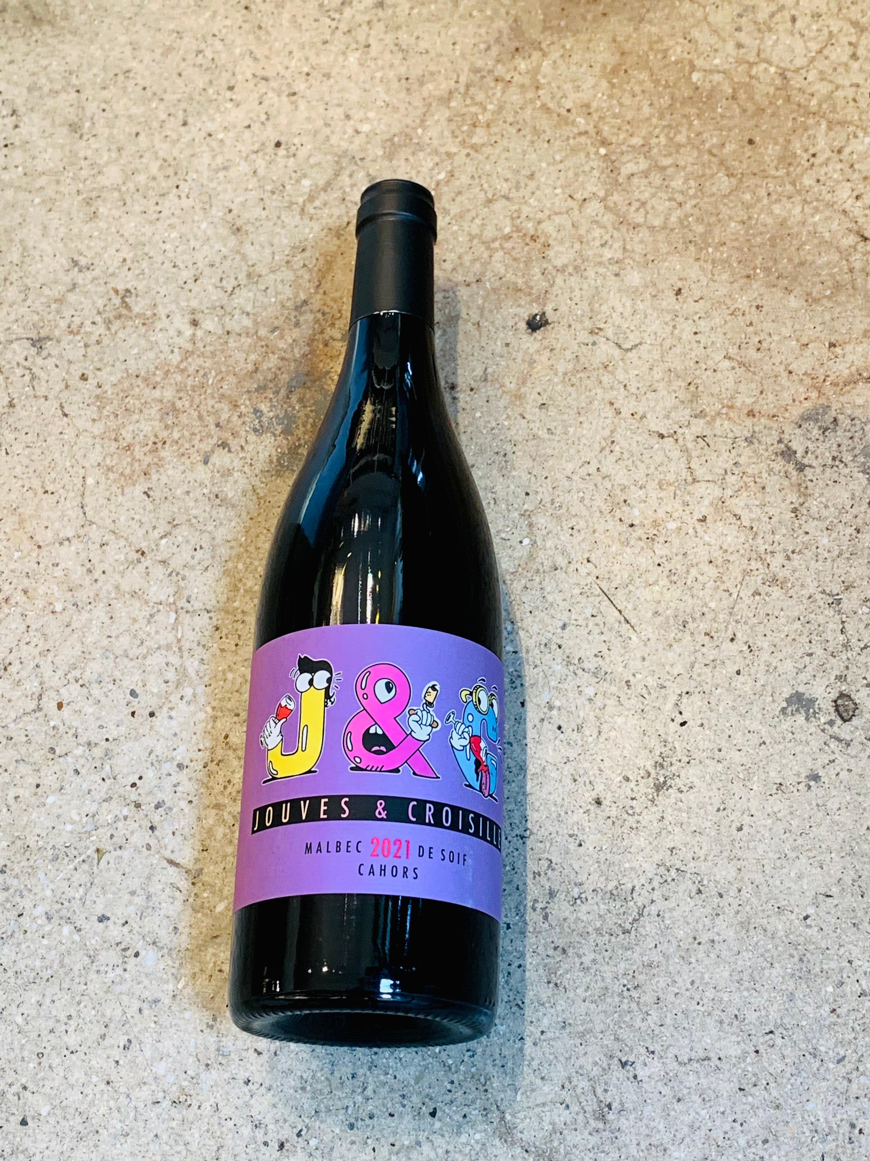 Jouves & Croisille (Stork Wine Company) - Cahors AOC Malbec de Soif 2021 750ml (12.5% ABV)