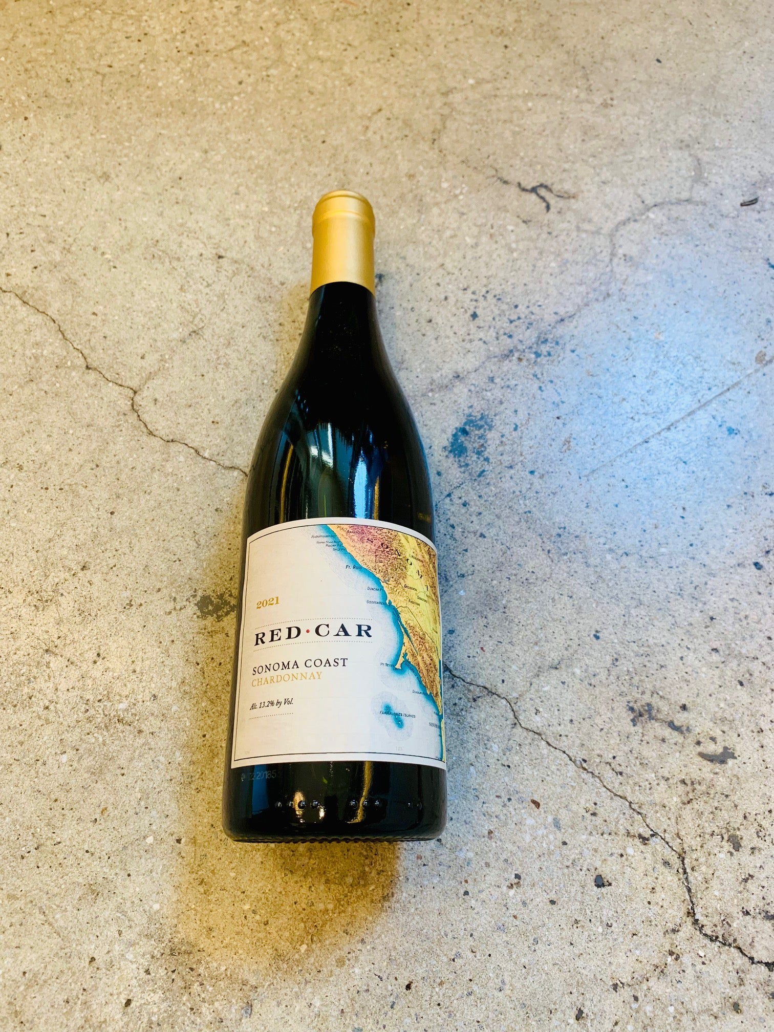 Red Car Wines - Sonoma Coast Chardonnay 2021 750ml (13.2% abv)