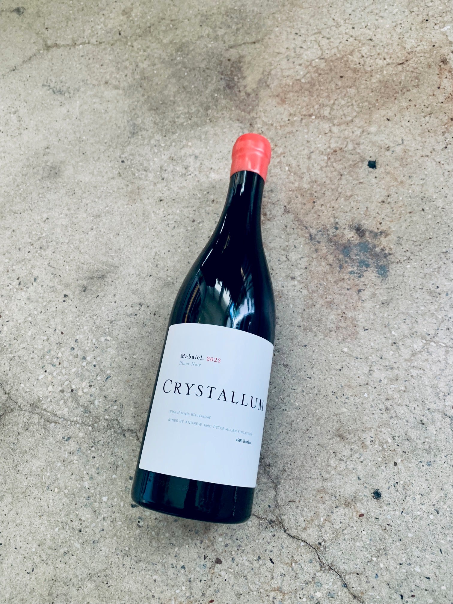 Crystallum Wines - Pinot Noir "Mabalel" W.O. Elandskloof 750ml 2023 (13.0% abv)