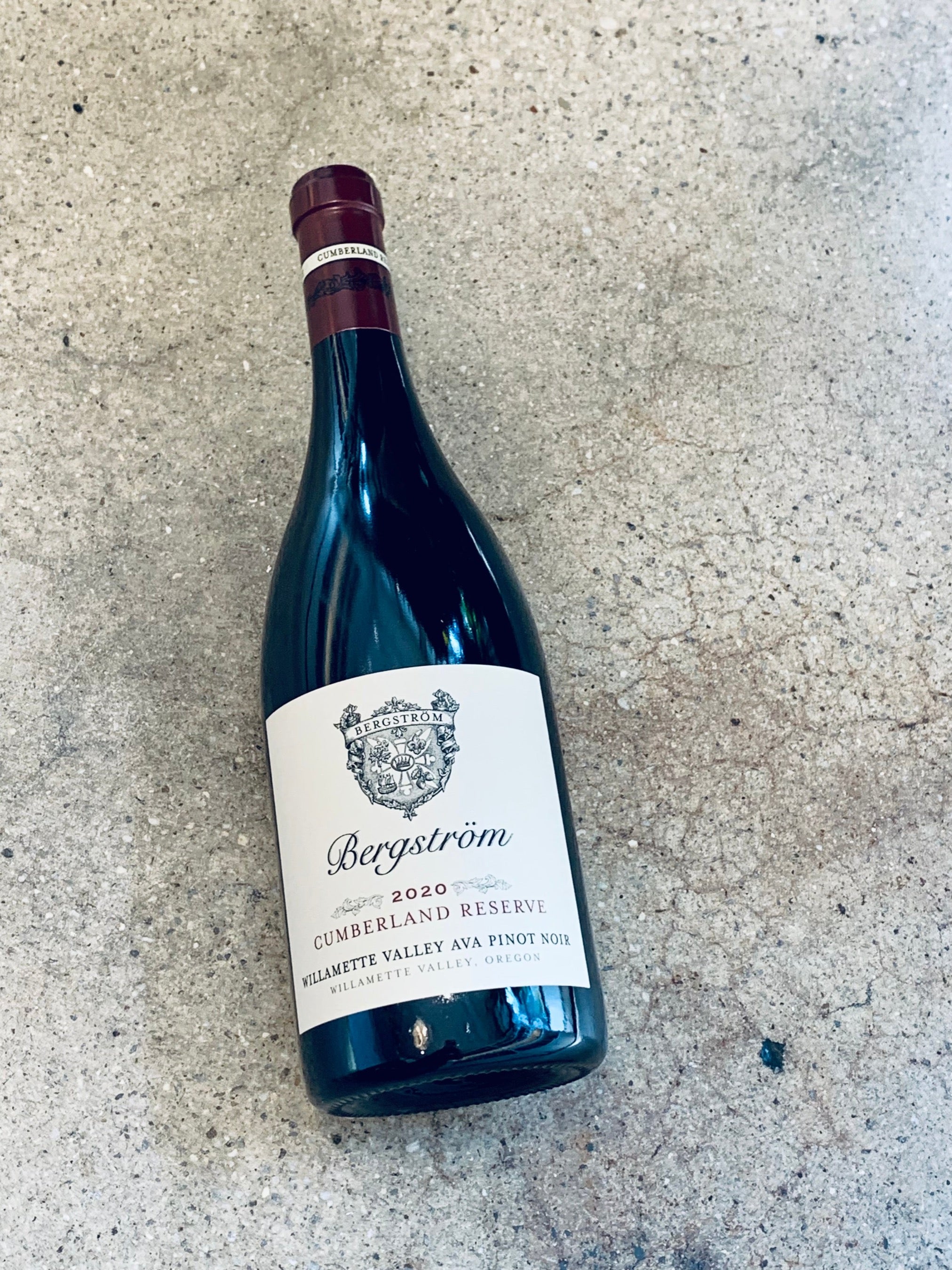 Bergstrom - "Cumberland Reserve" Willamette Valley AVA Pinot Noir 2020 750ml (12.0% ABV)