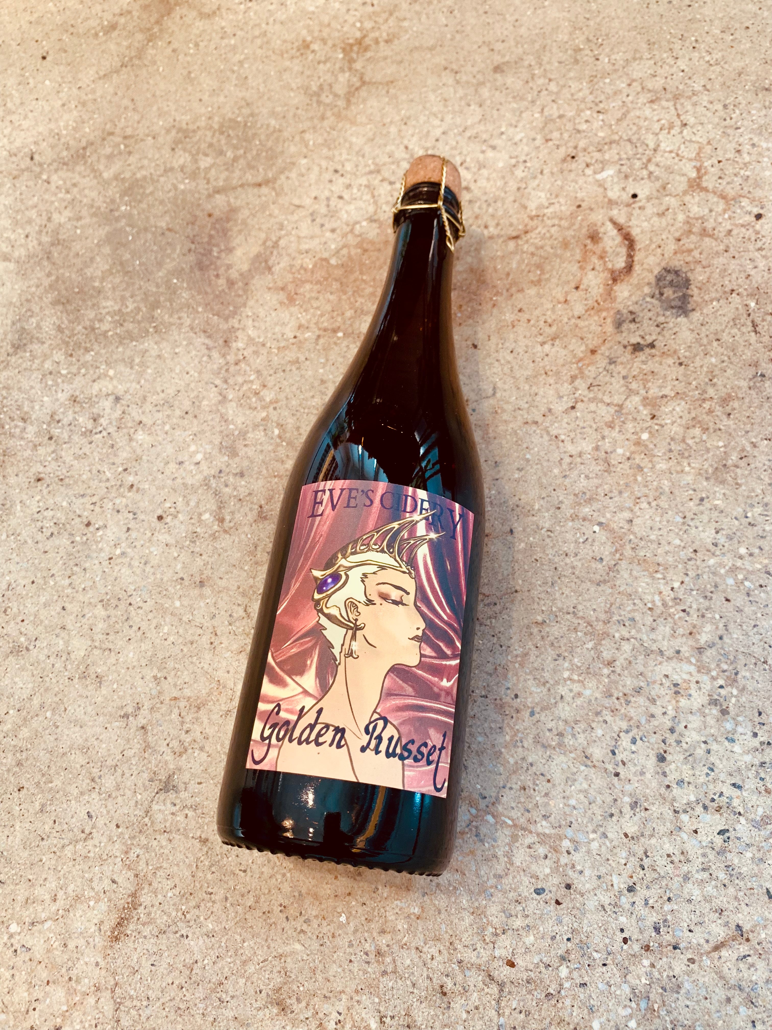 Eve's Cidery - Golden Russet Dry Sparkling Cider Batch [No. 2024] 750ml (8% abv)