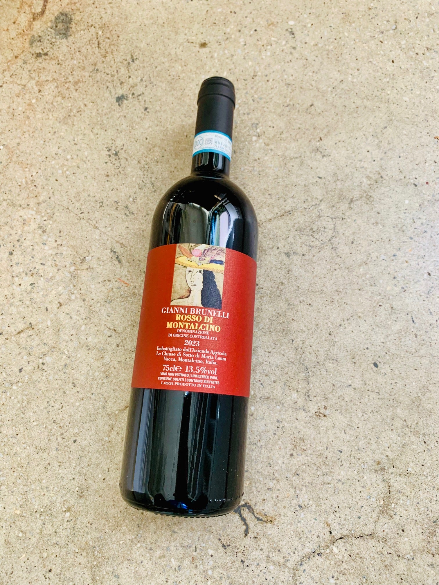 Gianni Brunelli - Rosso di Montalcino 2023 750ml D.O.C. (13% ABV)