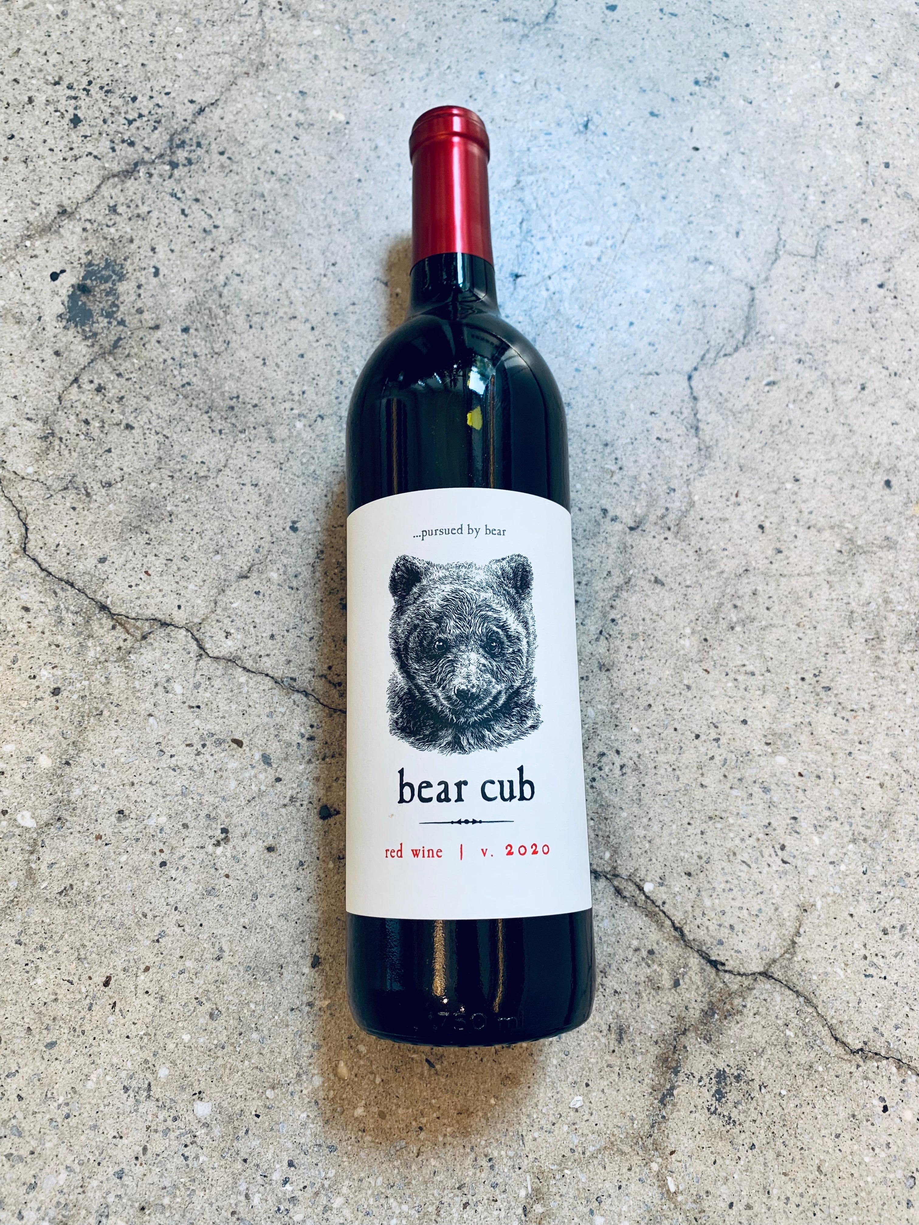 Pursued By Bear (Kyle MacLachlan) - BEAR CUB RED BLEND (Columbia Valley) 2020 750ml (14.2% ABV)