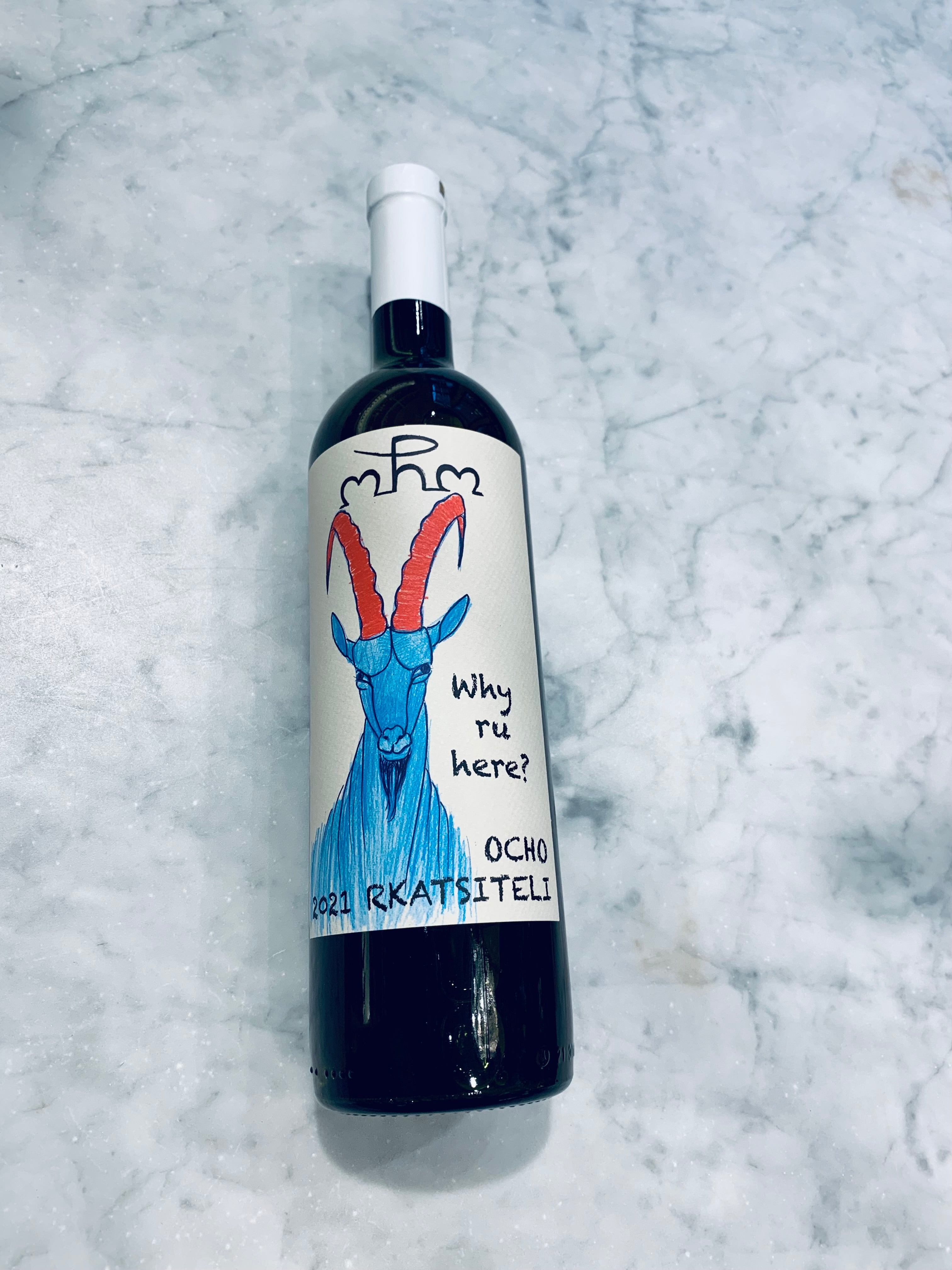 Ocho - Rkatsiteli "Why Ru Here?" 2021 750 ML (13.5% ABV)