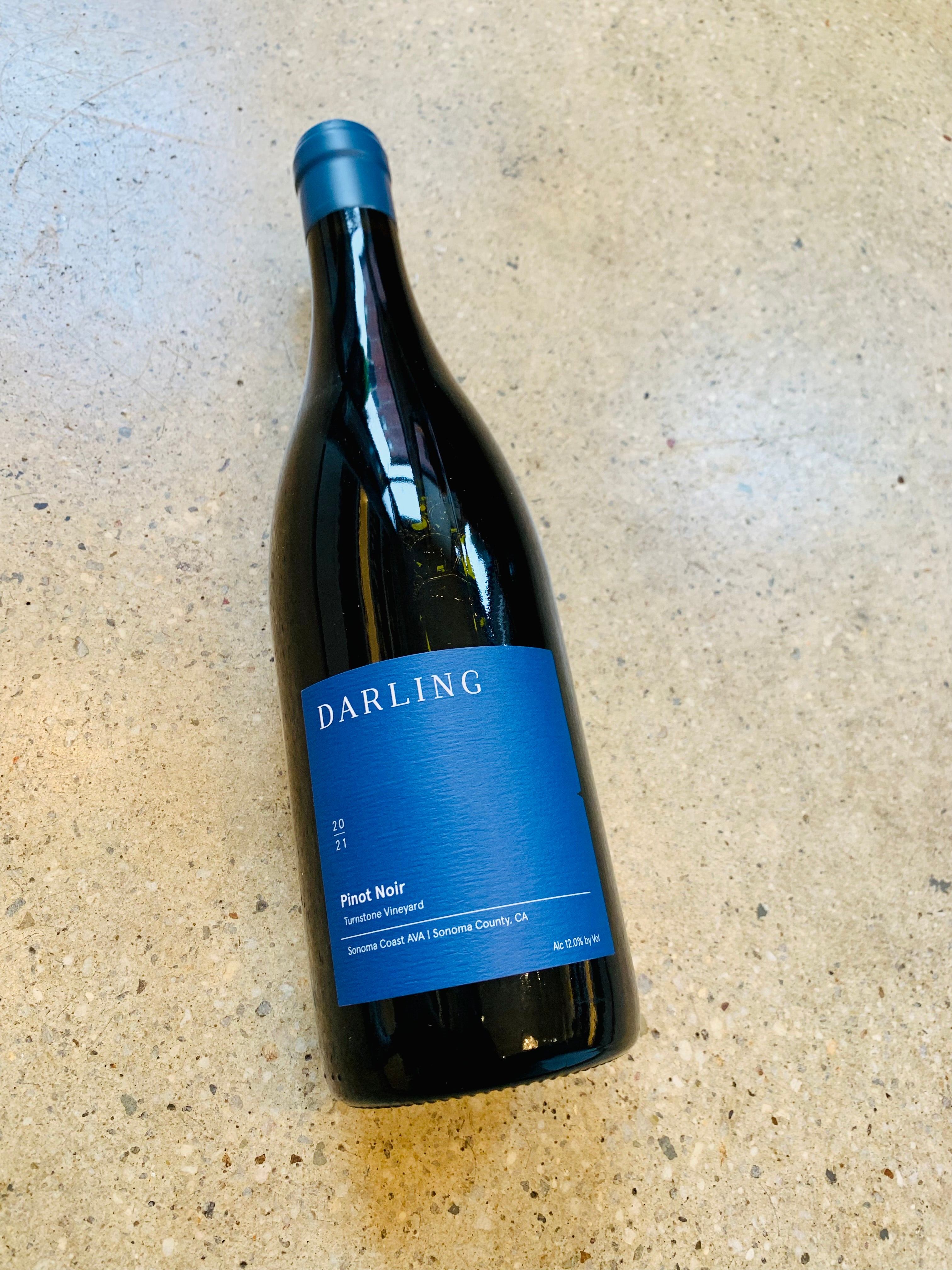 Darling Wines - "Turnstone Vineyard" Pinot Noir Sonoma Coast 2021 750ml (12.0% ABV)