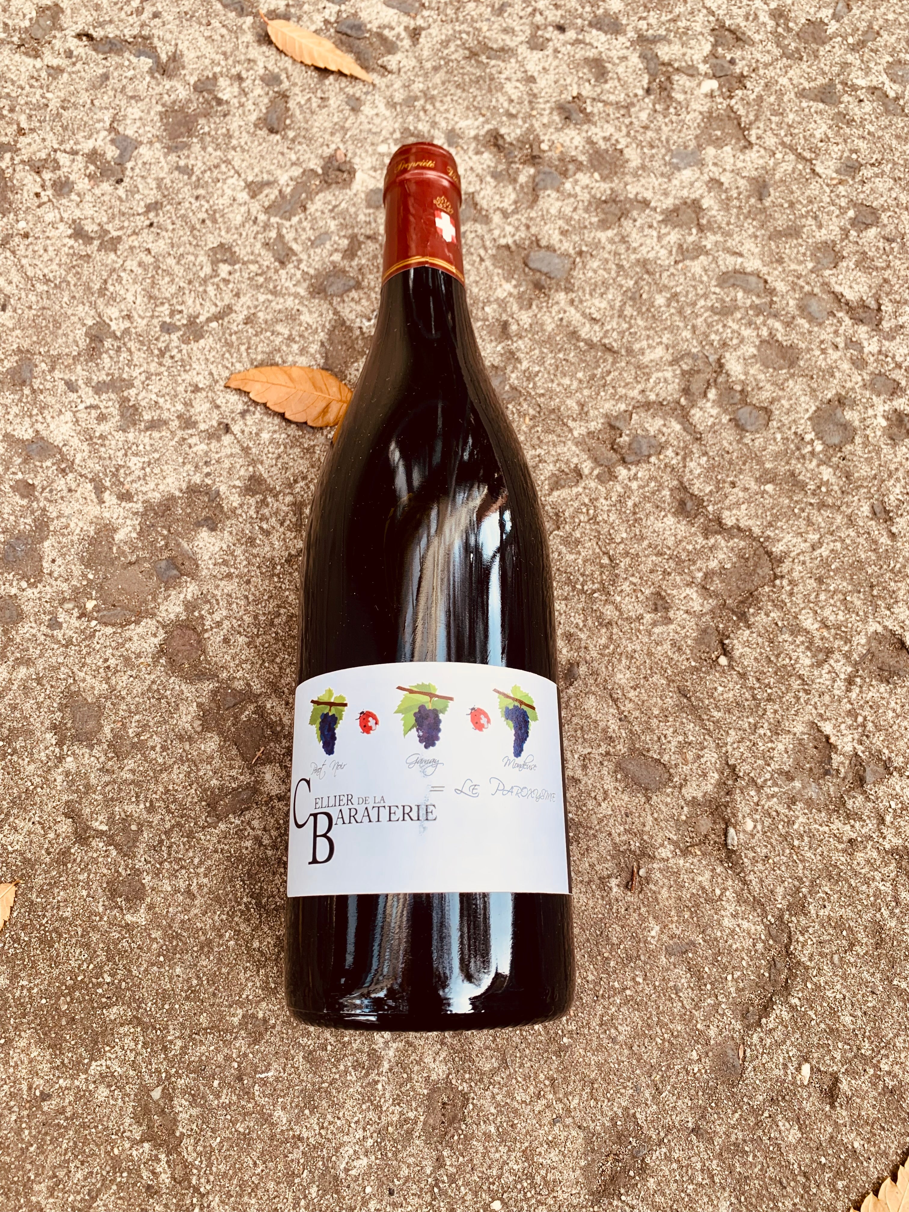 Cellier de la Baraterie - Le Paroxysme Vin de Savoie Rouge 2020 750ml (12% ABV)