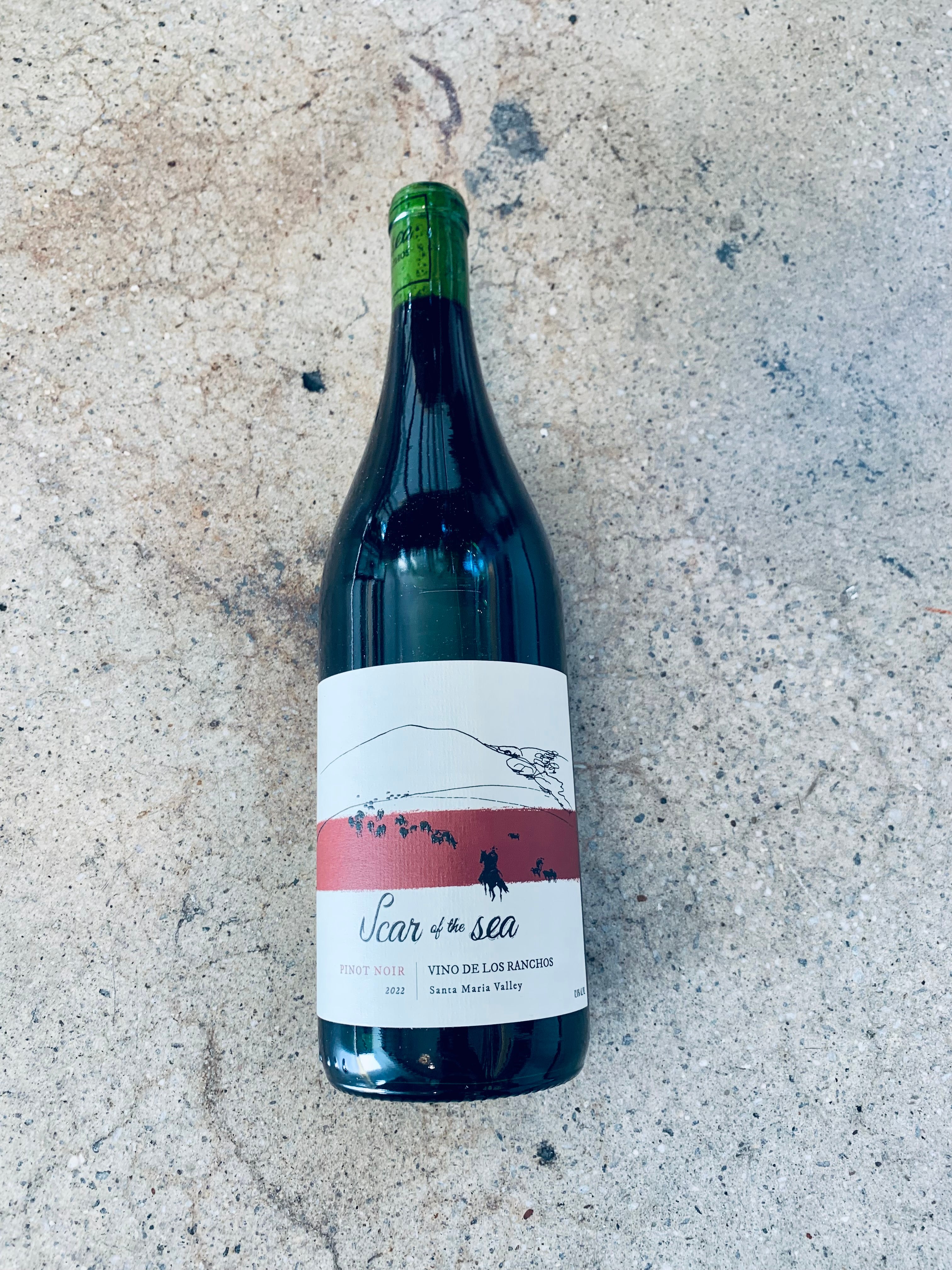 Scar of the Sea - Pinot Noir "Vino de Los Ranchos" Santa Maria Valley 2022 750ml (12.8% ABV)