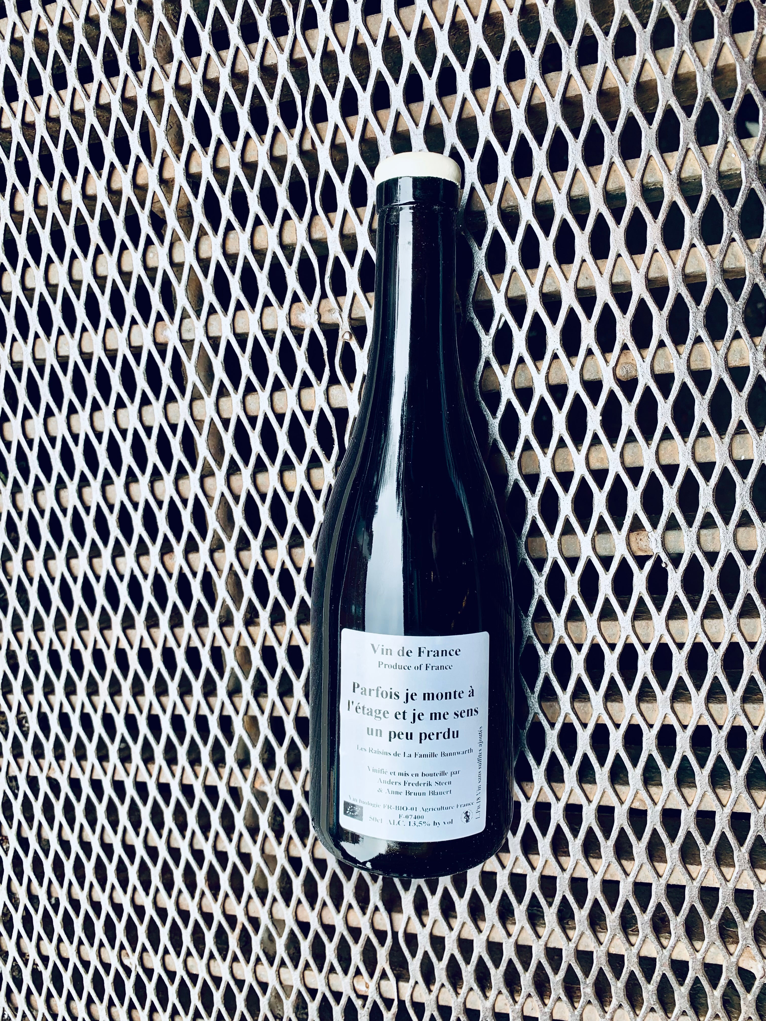 Anders Frederik Steen - Parfois je monte a l'étage et je me sens un peu perdu VDF White 2018 500 ML (13.5% ABV)