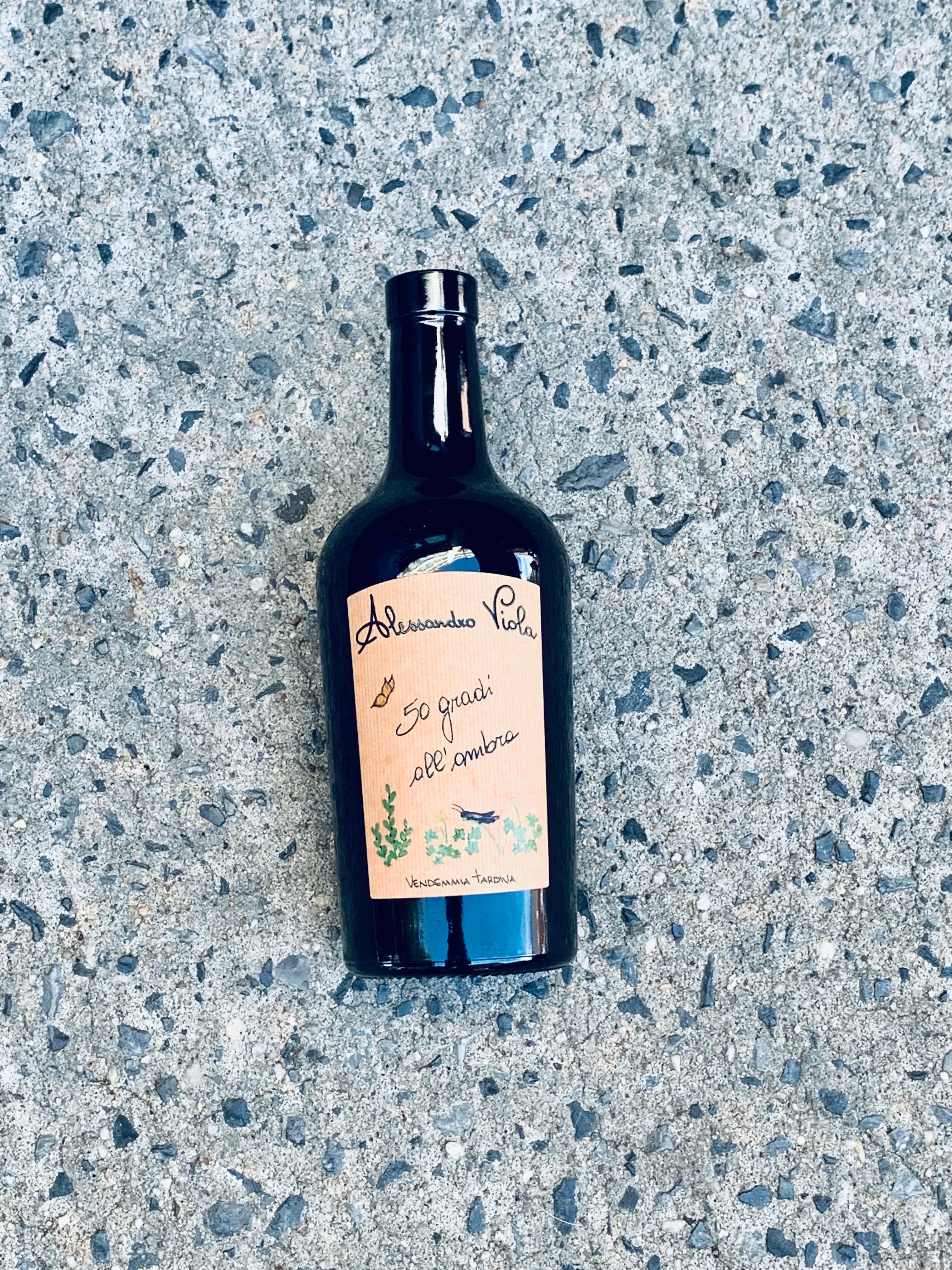 Alessandro Viola - "50 Gradi all'Ombra" Vendemmia Tardiva NV 500ml (14% ABV)