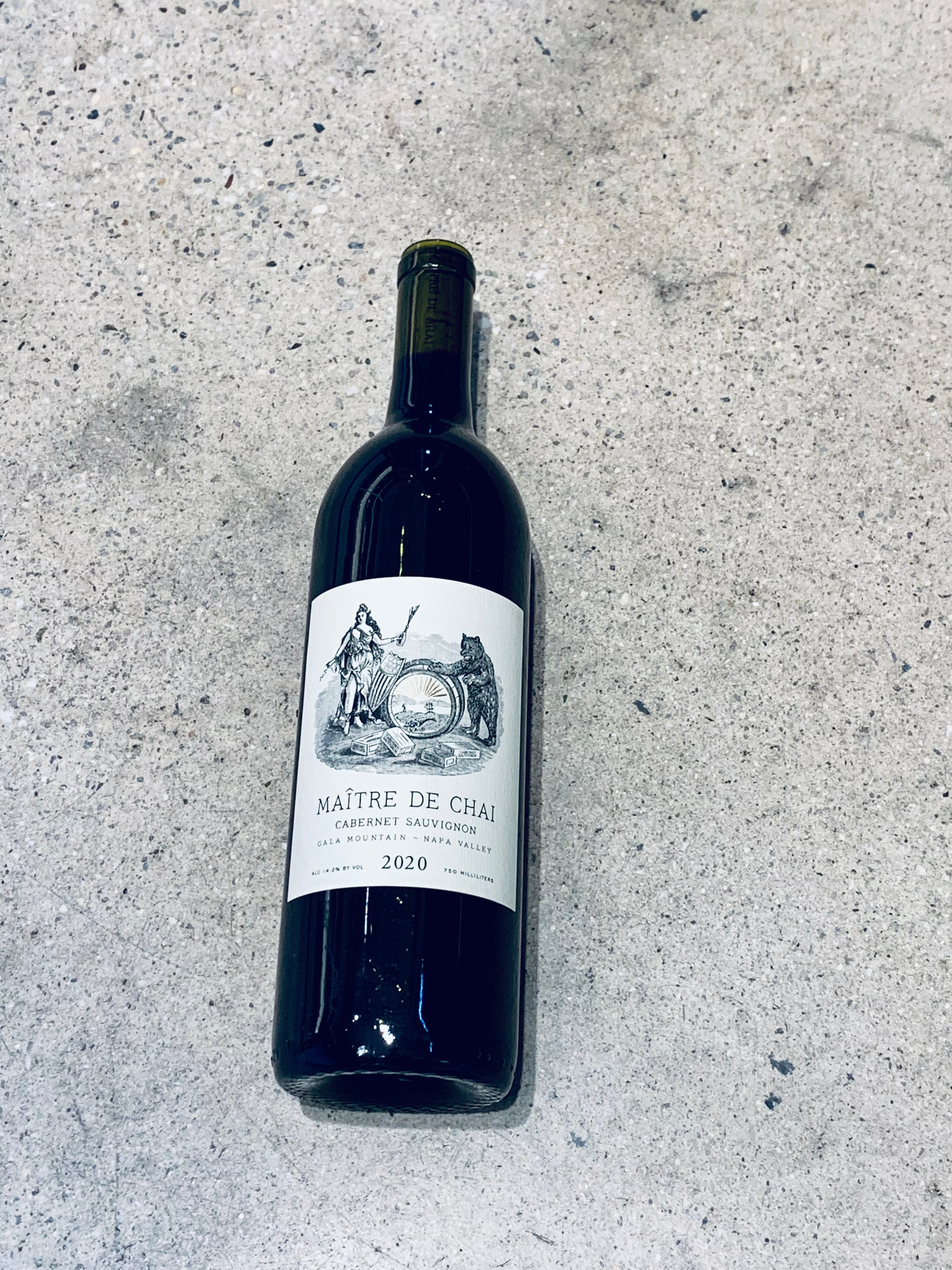 Maitre de Chai - Cabernet Sauvignon Gala Mountain Vineyard Napa Valley 2020 750ml (14.2% ABV)
