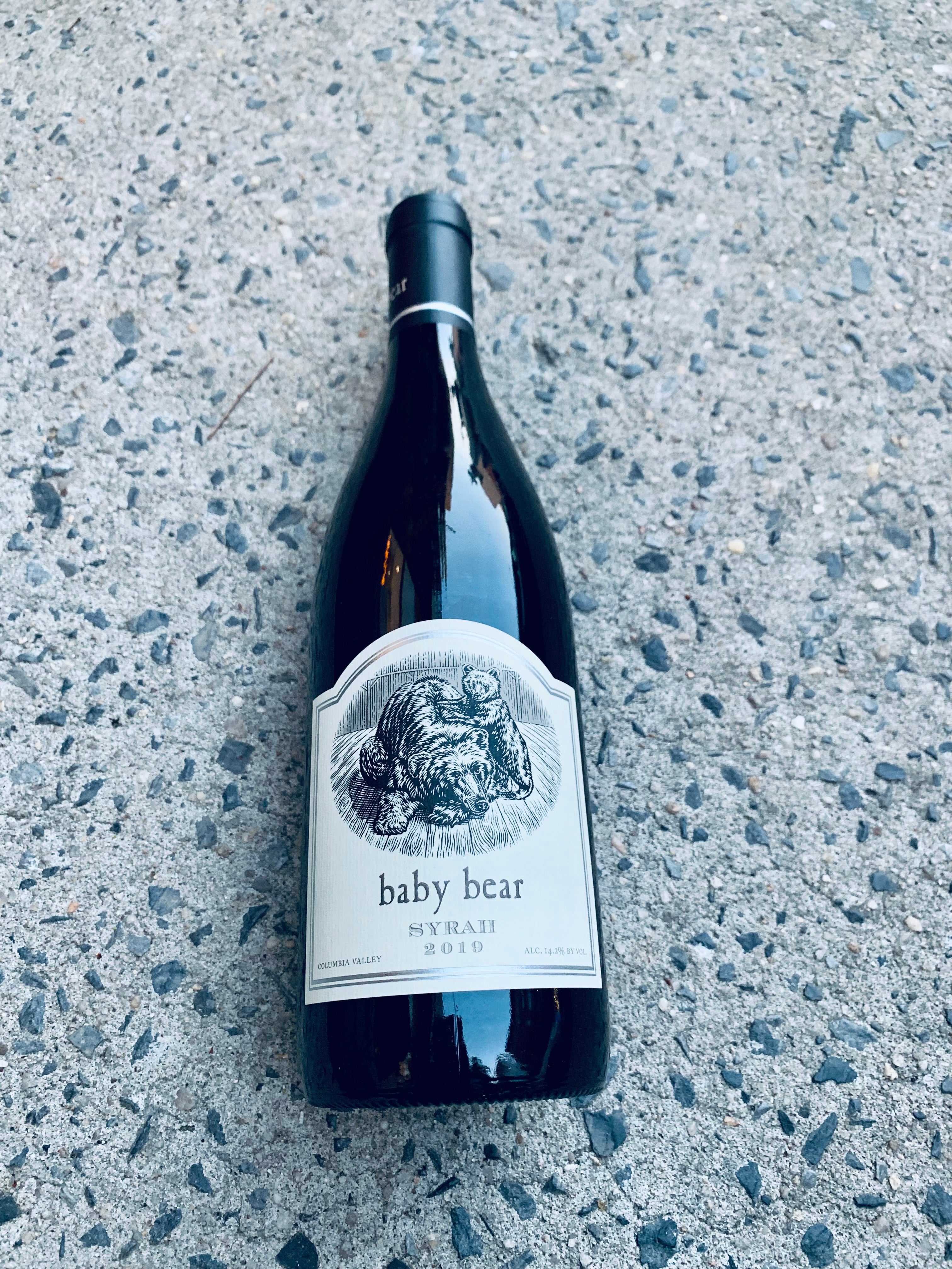 Pursued by Bear (Kyle MacLachlan) - SYRAH Baby Bear Columbia Valley 2021 750ml (14.6% ABV)