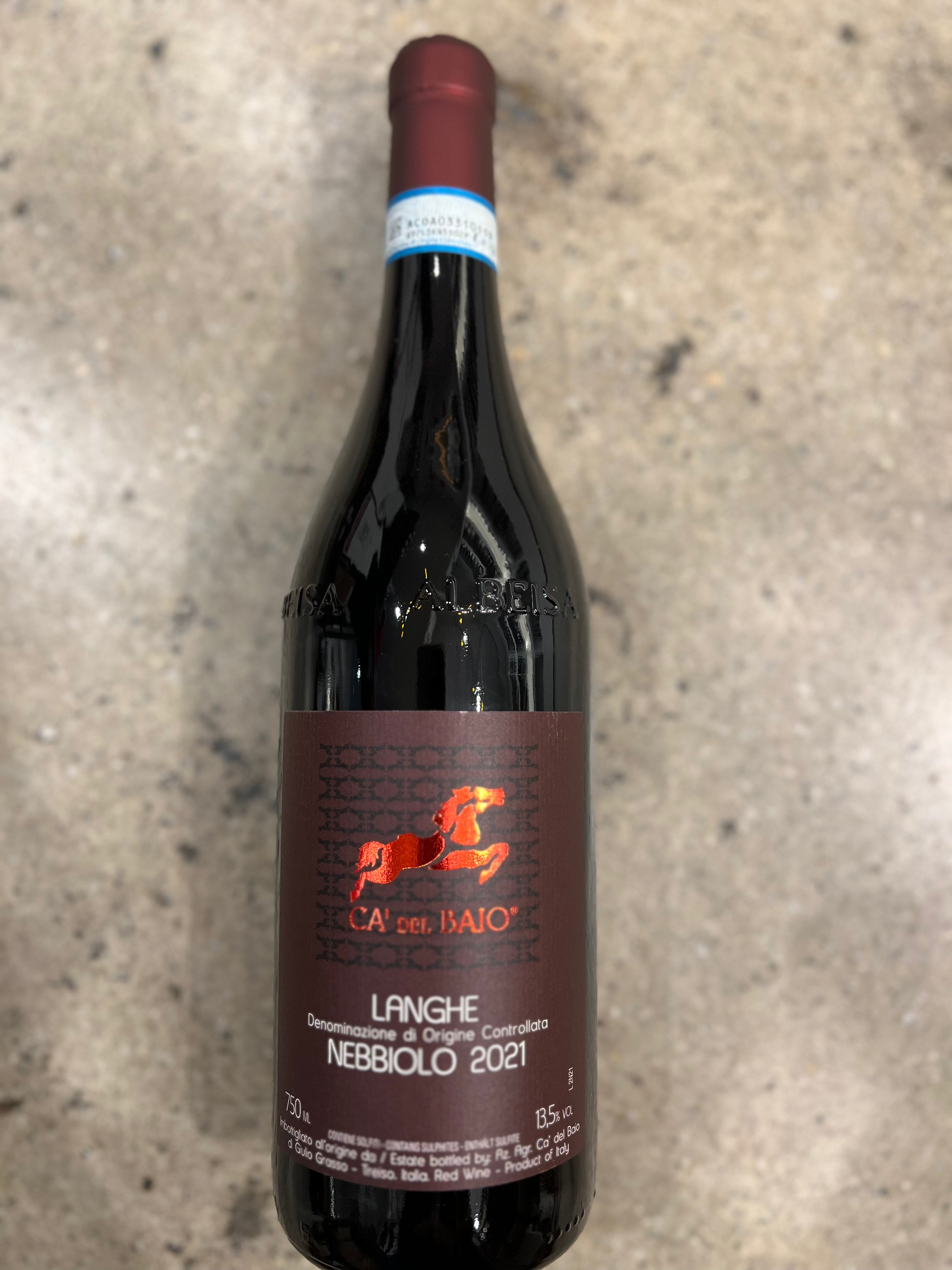 Ca del Baio - Langhe Nebbiolo DOC 2022 750ml (14.5% ABV)