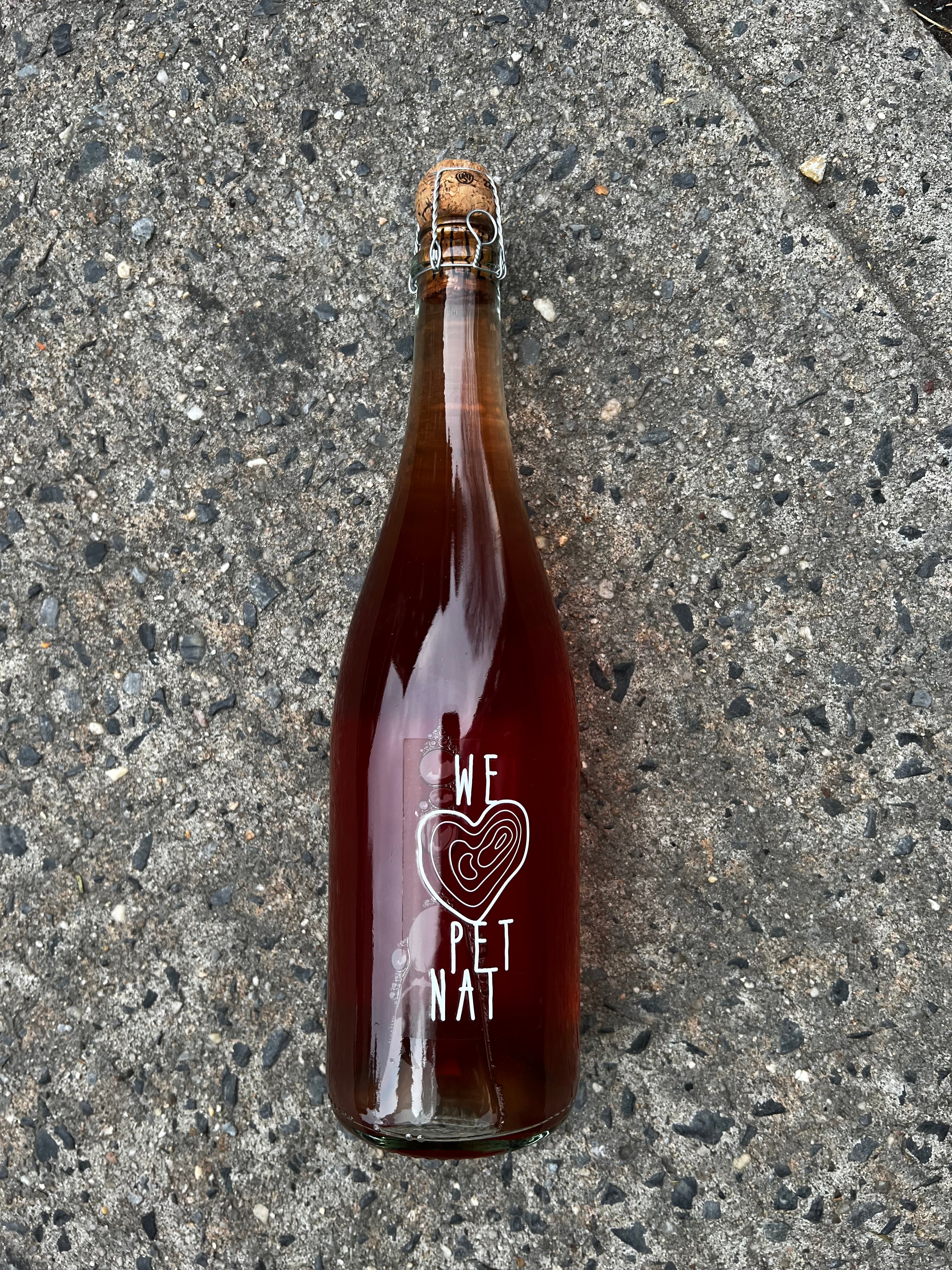 Weingut Weszeli - "We <3 Pét Nat" Rosé Brut Nature 2021 (Osterreichischer Schaumwein) 750 ML (10.5% ABV)