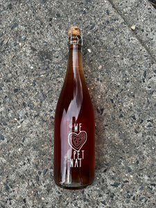 Weingut Weszeli - "We <3 Pét Nat" Rosé Brut Nature 2021 (Osterreichischer Schaumwein) 750 ML (10.5% ABV)