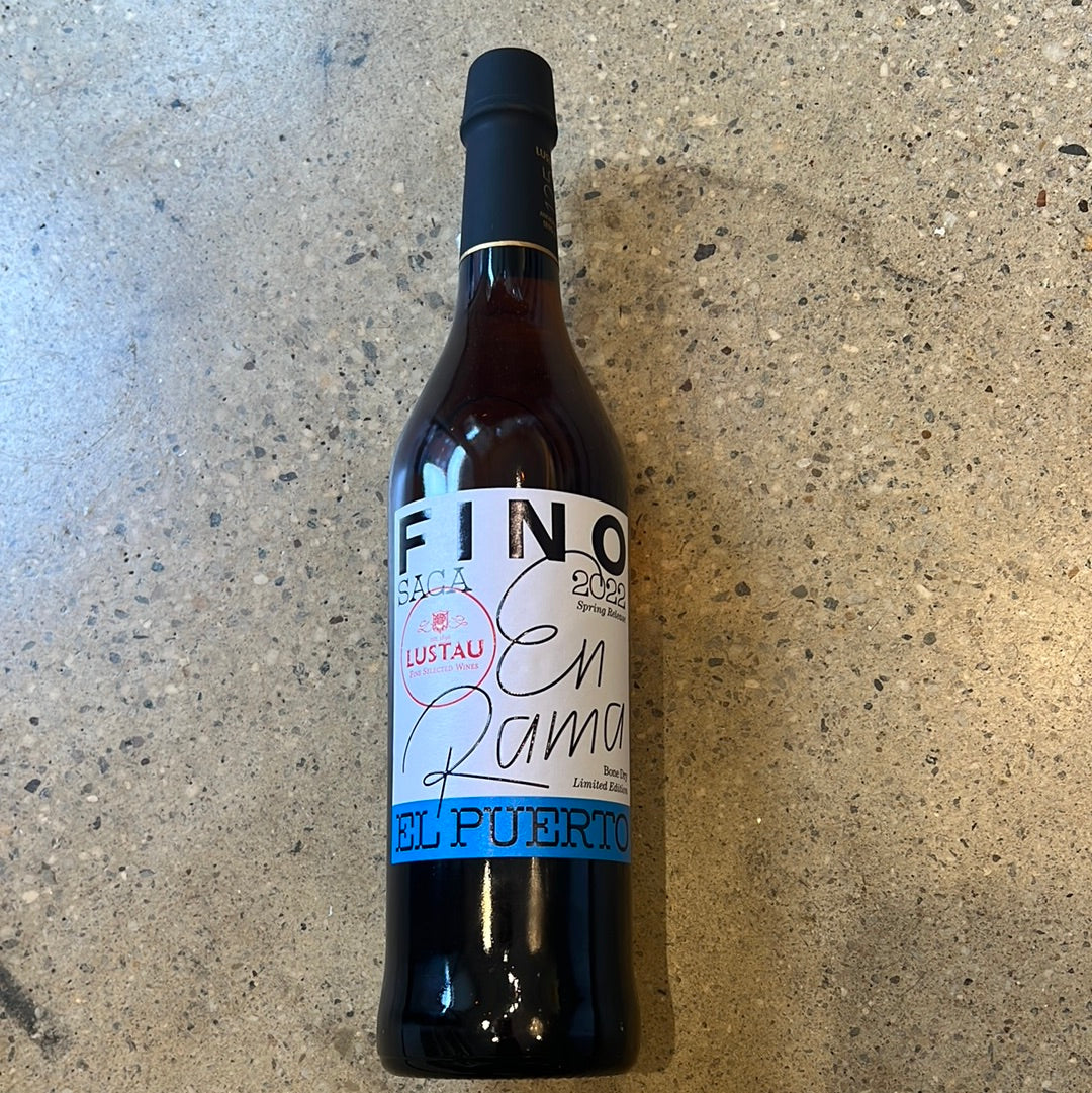 Emilio Lustau - Fino del Puerto de Santa Maria 'En Rama' Jerez DO [Saca de Primavera 2022] 500ml (15% ABV)